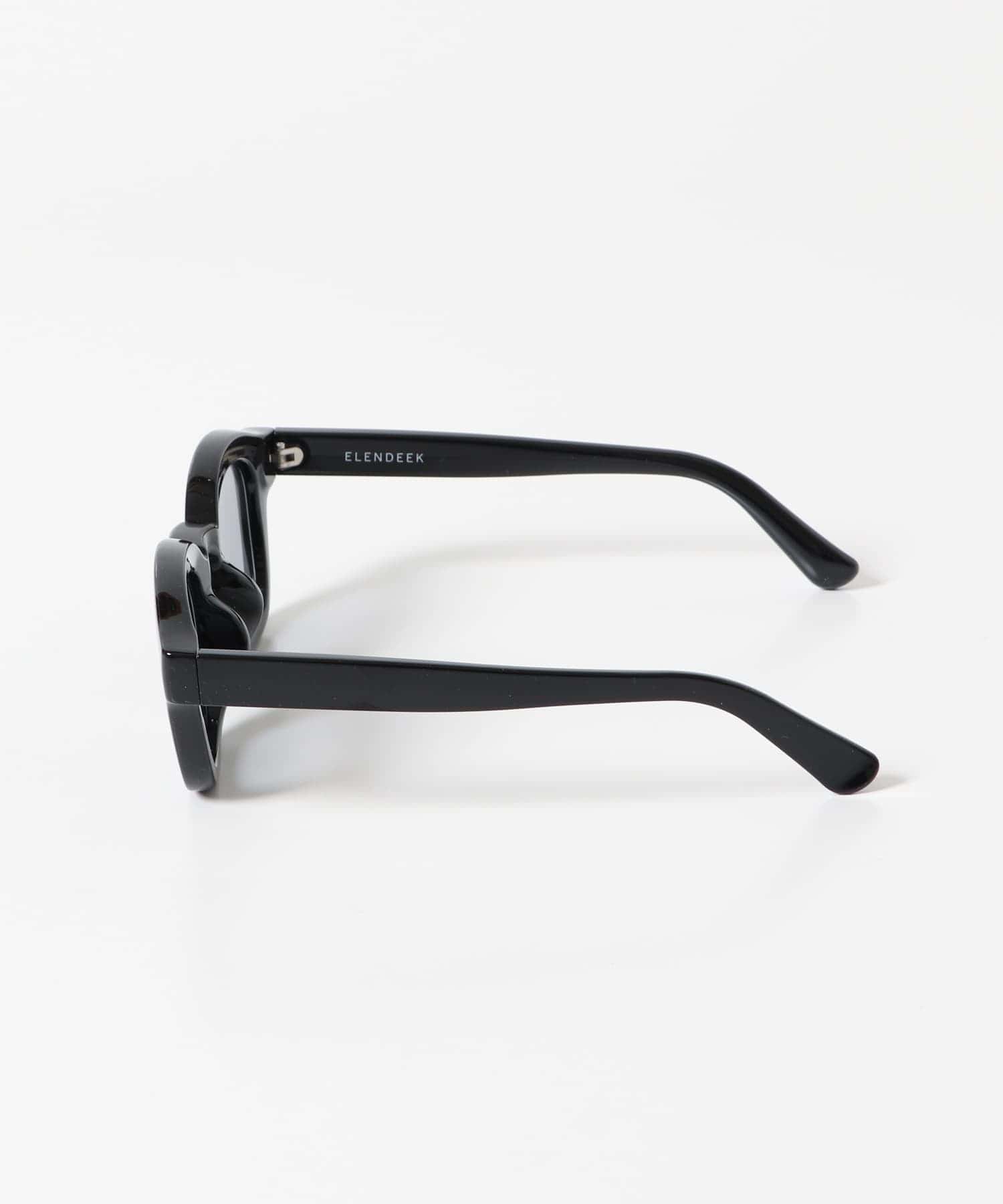 ELENDEEK　WIDE SUNGLASSES BLK -