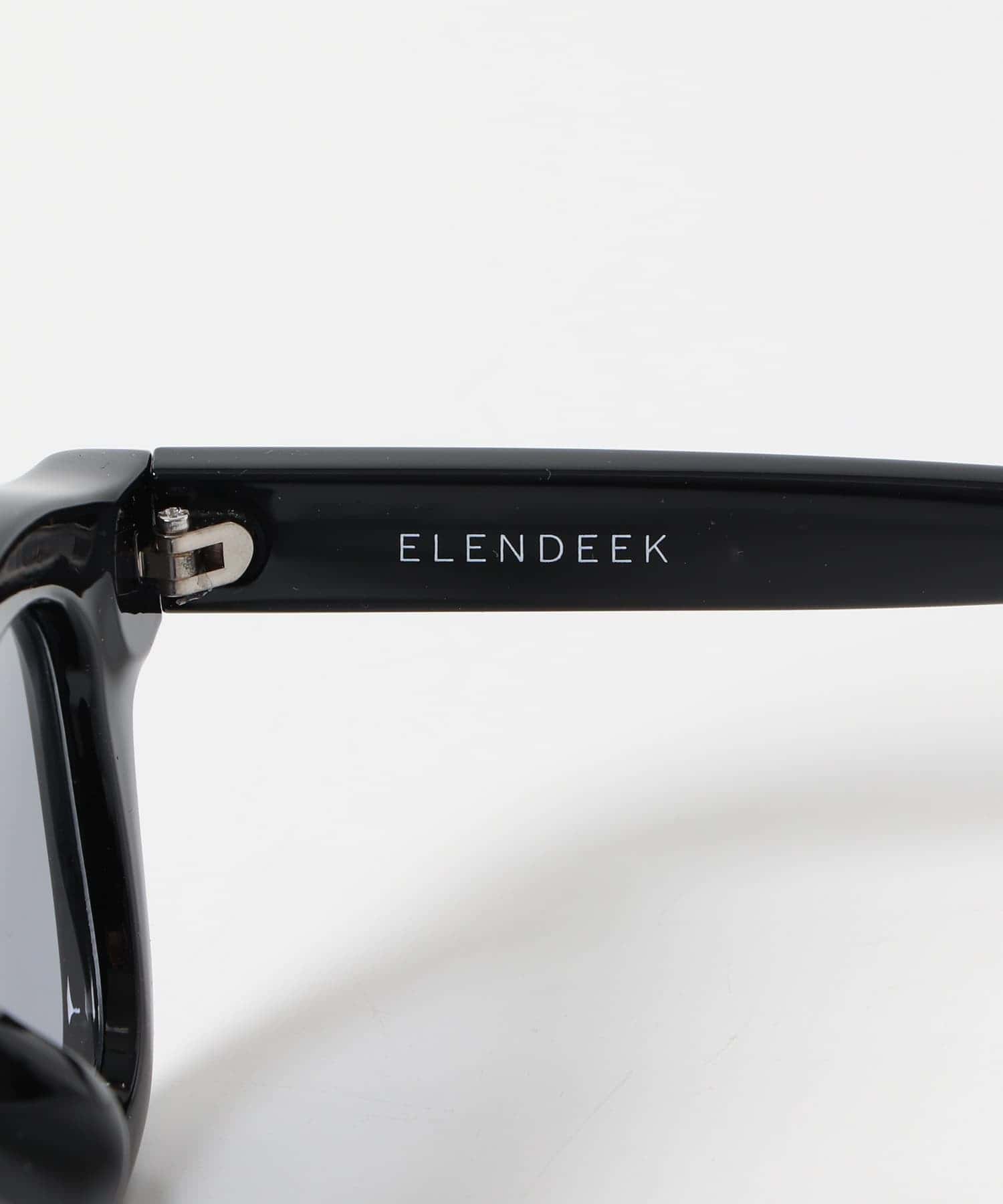 ELENDEEK　WIDE SUNGLASSES BLK -
