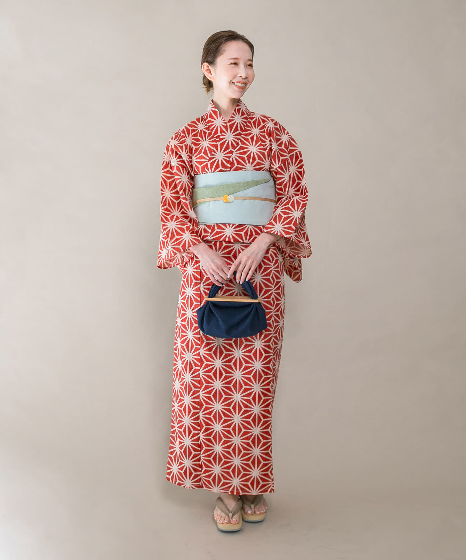 浴衣 麻の葉