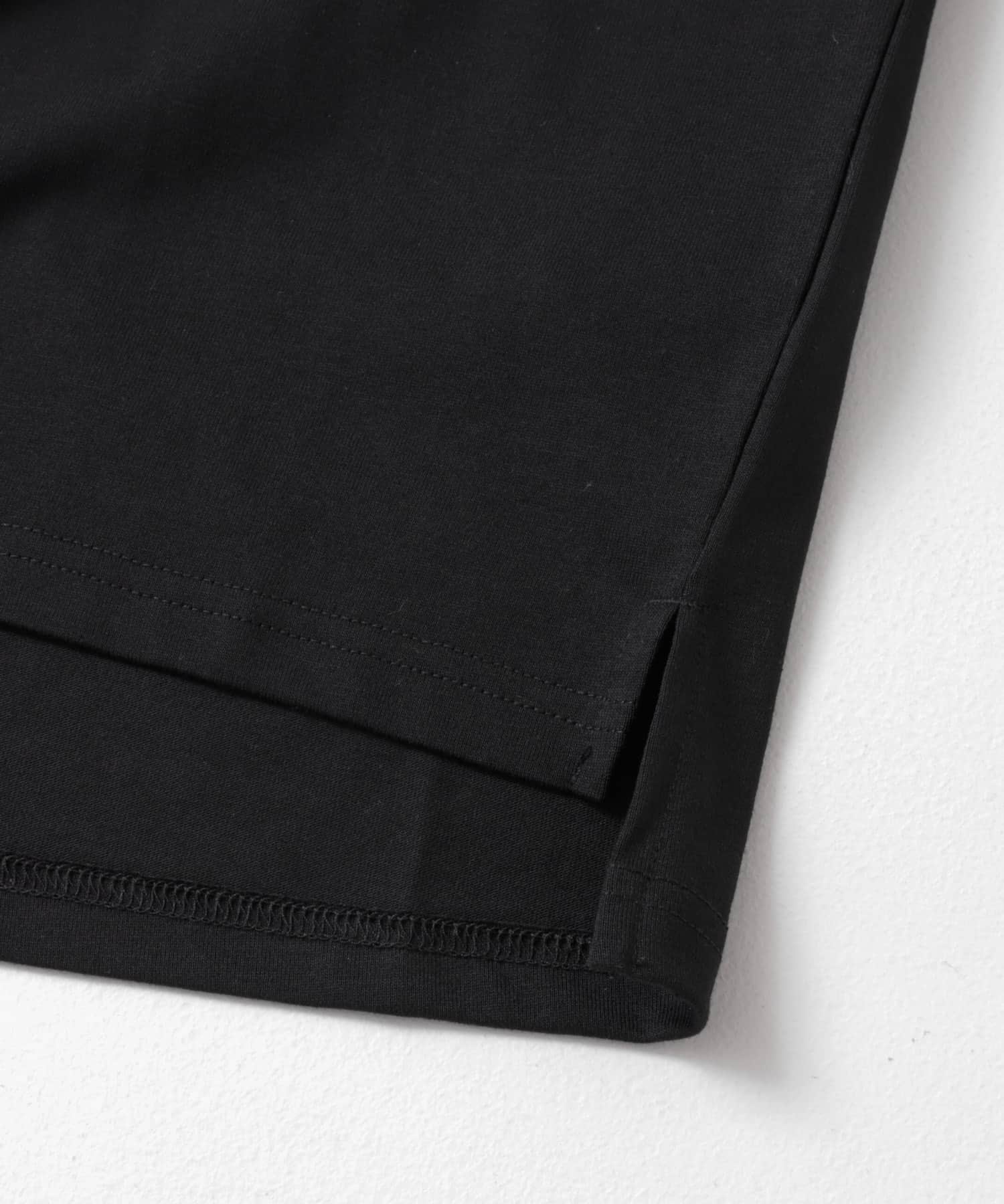 TORRAZZO DONNA　Mesh sleeve T-shirts BLACK FREE