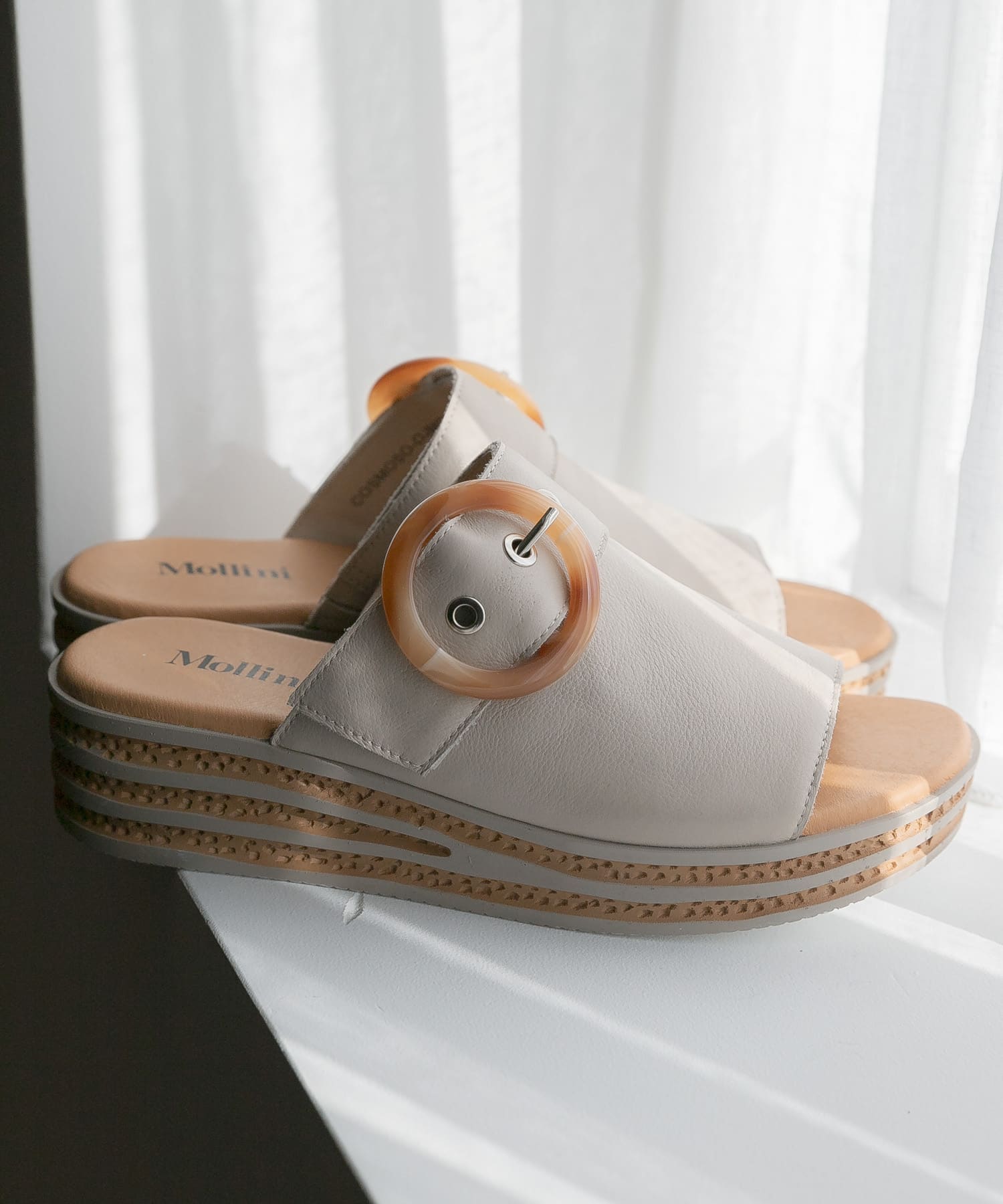 Mollini　サボサンダル ALMOND 36