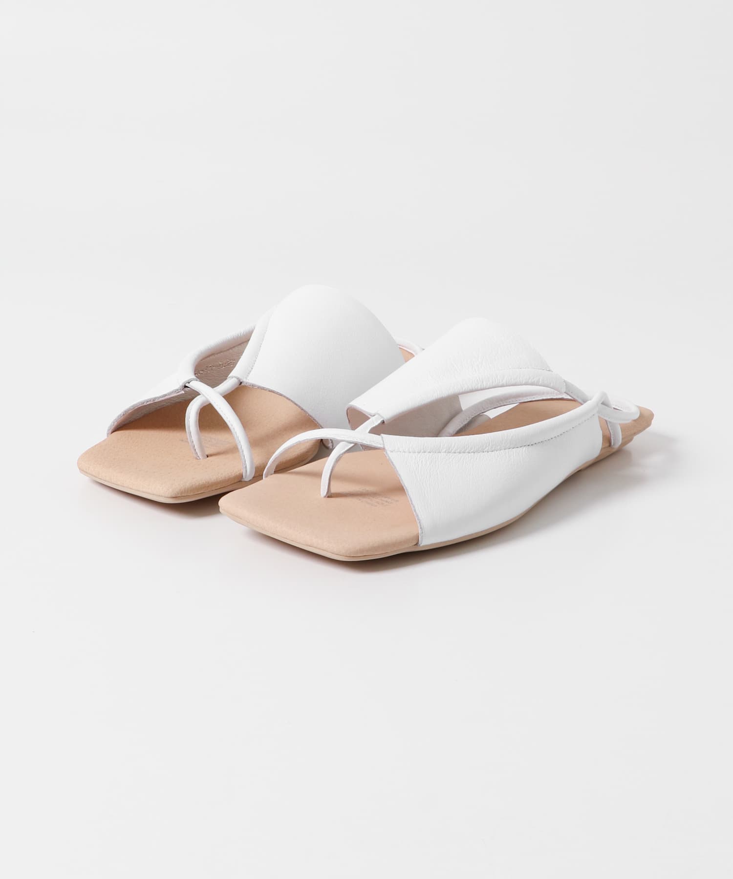 Mollini　クロスフラットサンダル WHITE 36