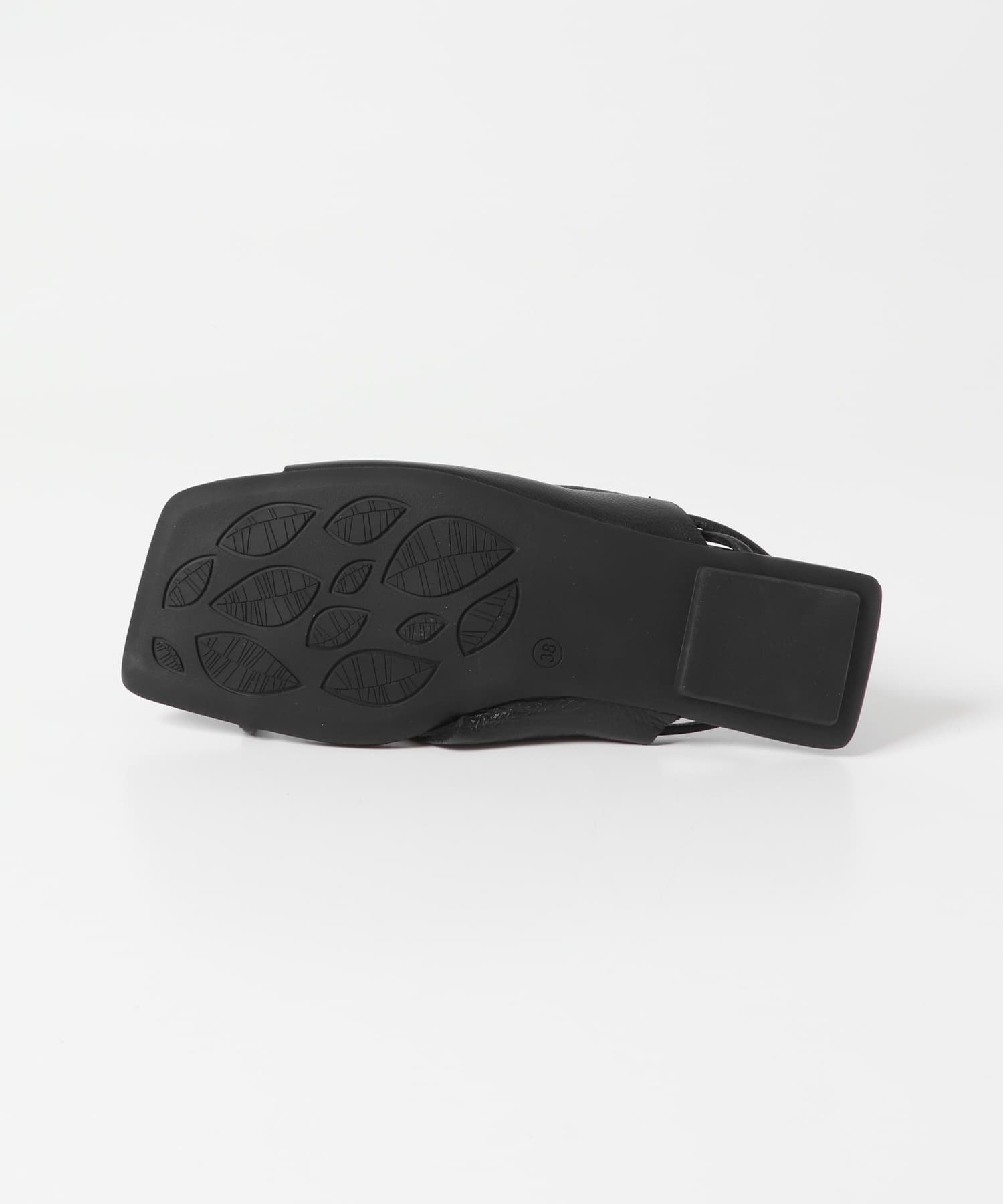Mollini　クロスフラットサンダル BLACK 36