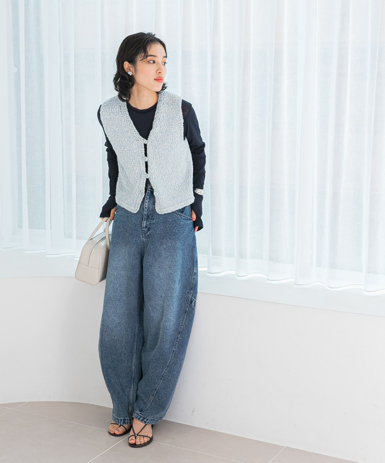 身長：166cm サイズ：FREE