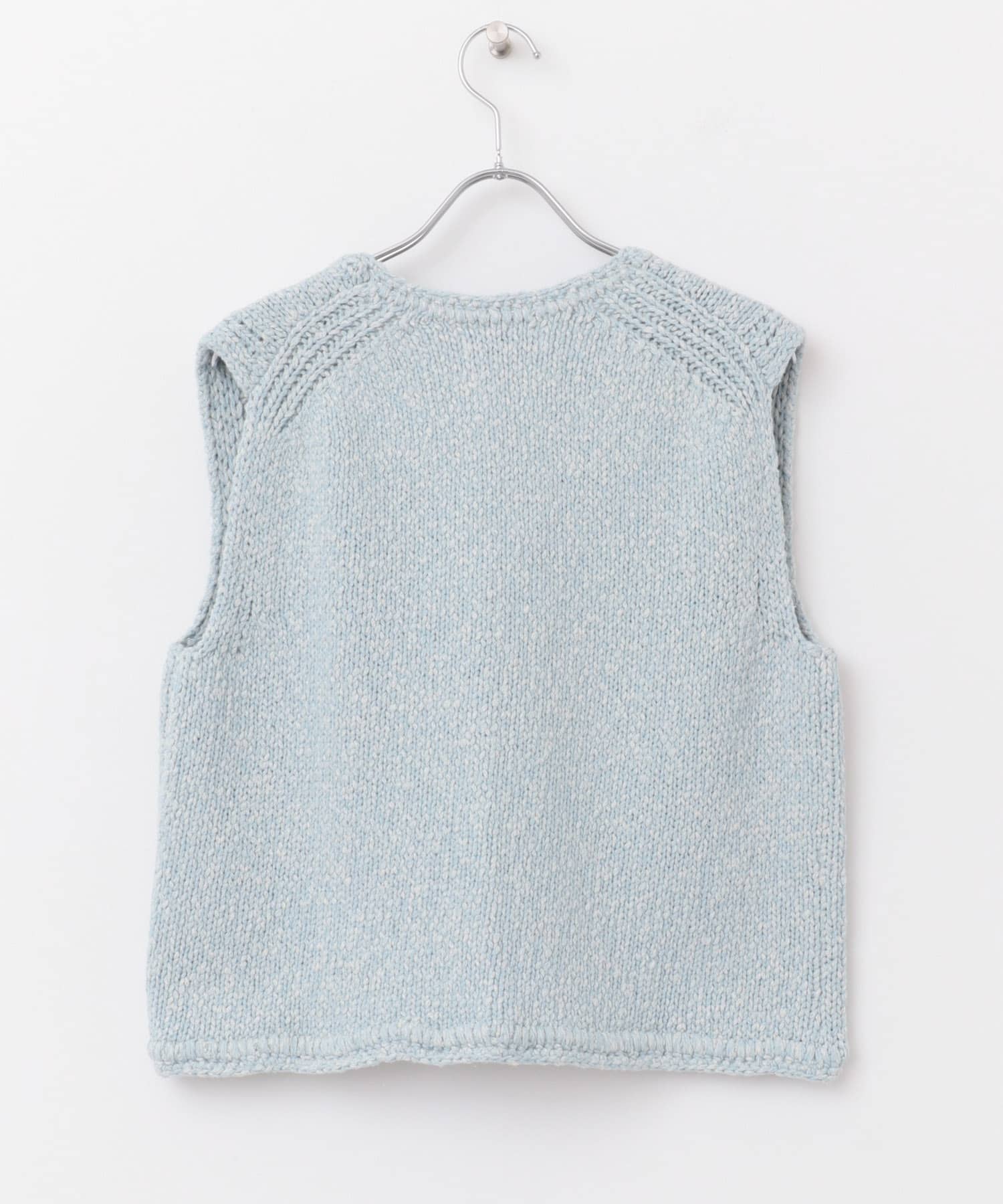 le　BELLE EPOQUE COTTON VEST BLUE FREE