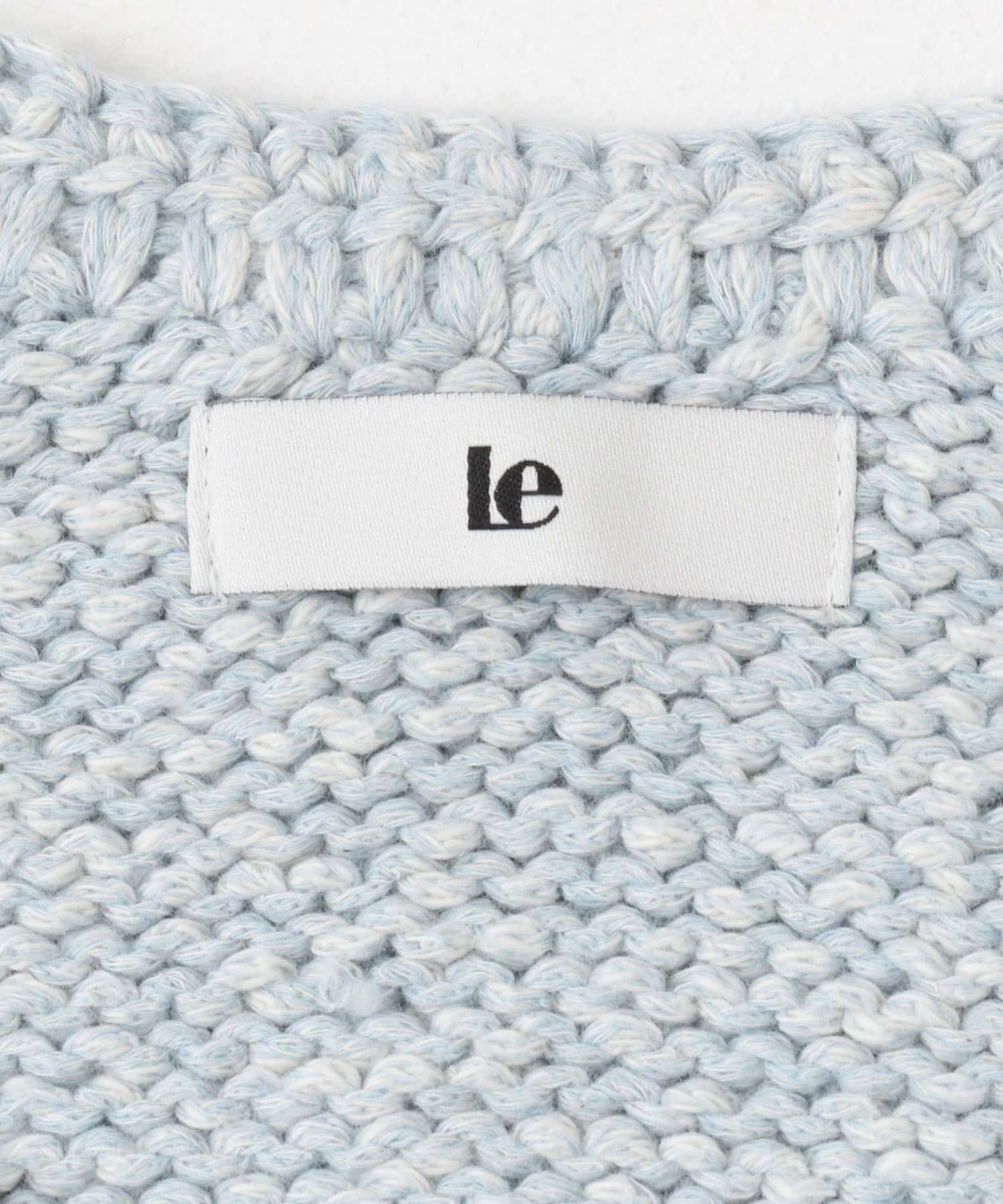 le　BELLE EPOQUE COTTON VEST BLUE FREE