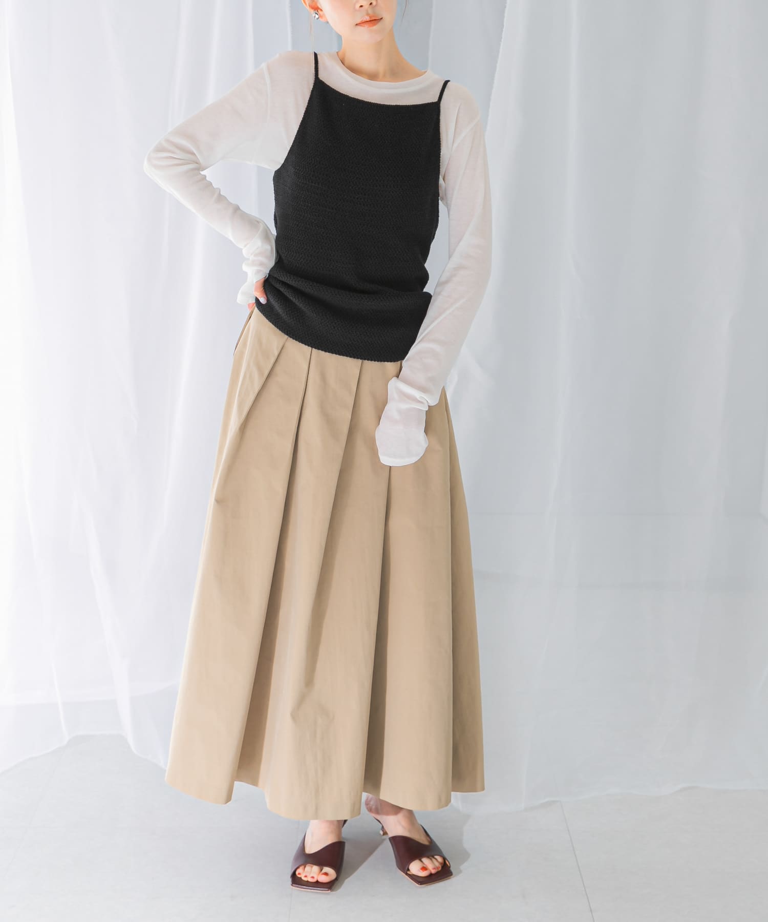 身長：165cm サイズ：FREE