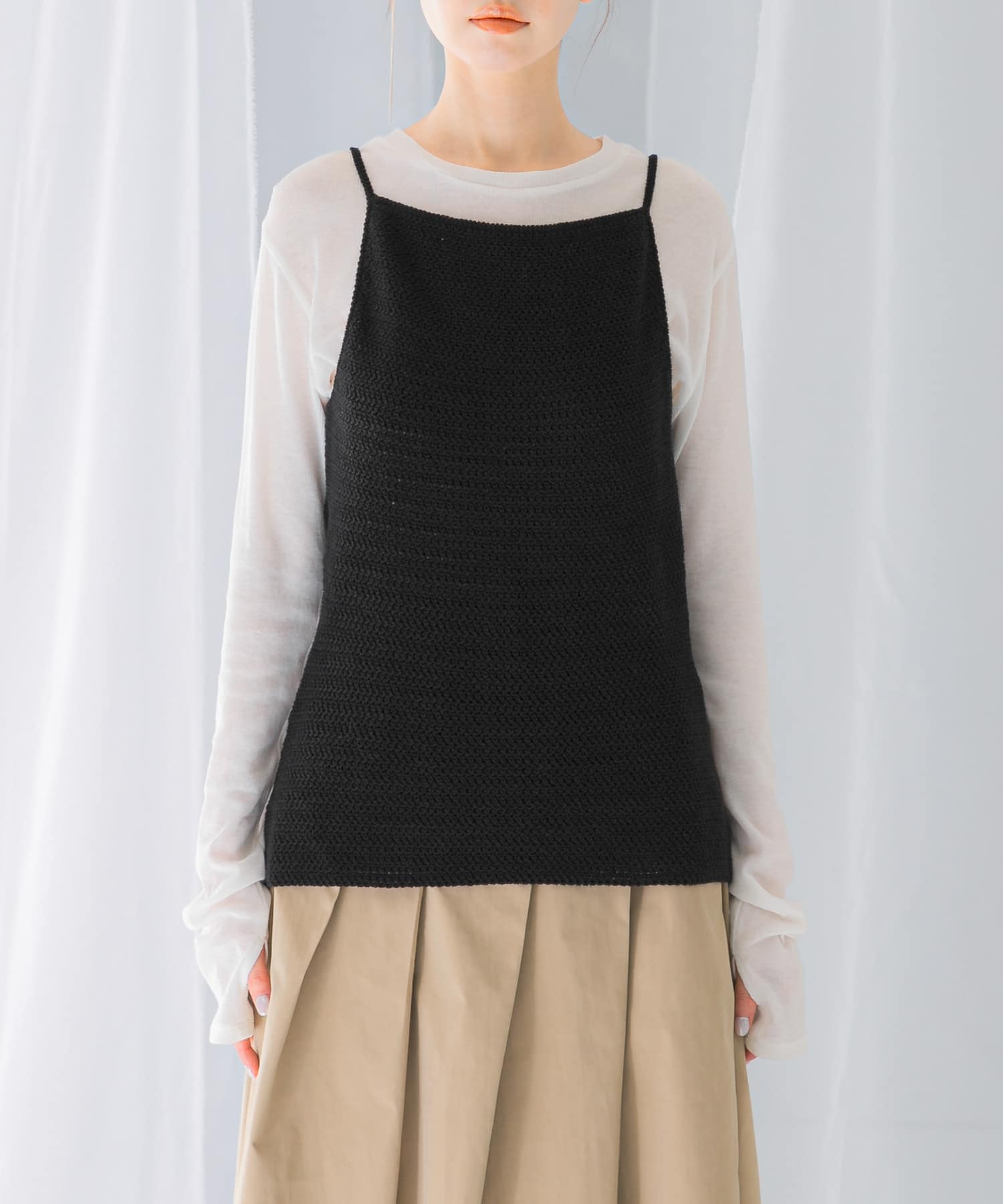 身長：165cm サイズ：FREE