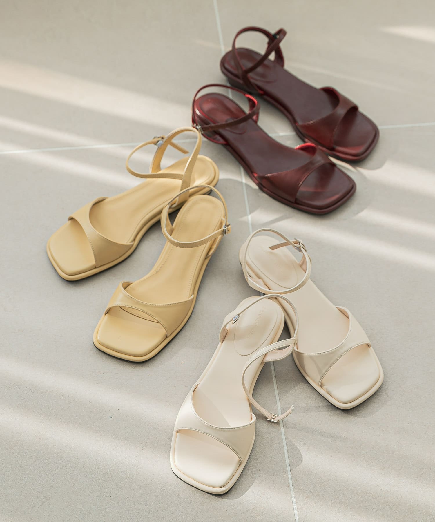 KOMOREBI MUSEUM　SANDAL B LEMON 23