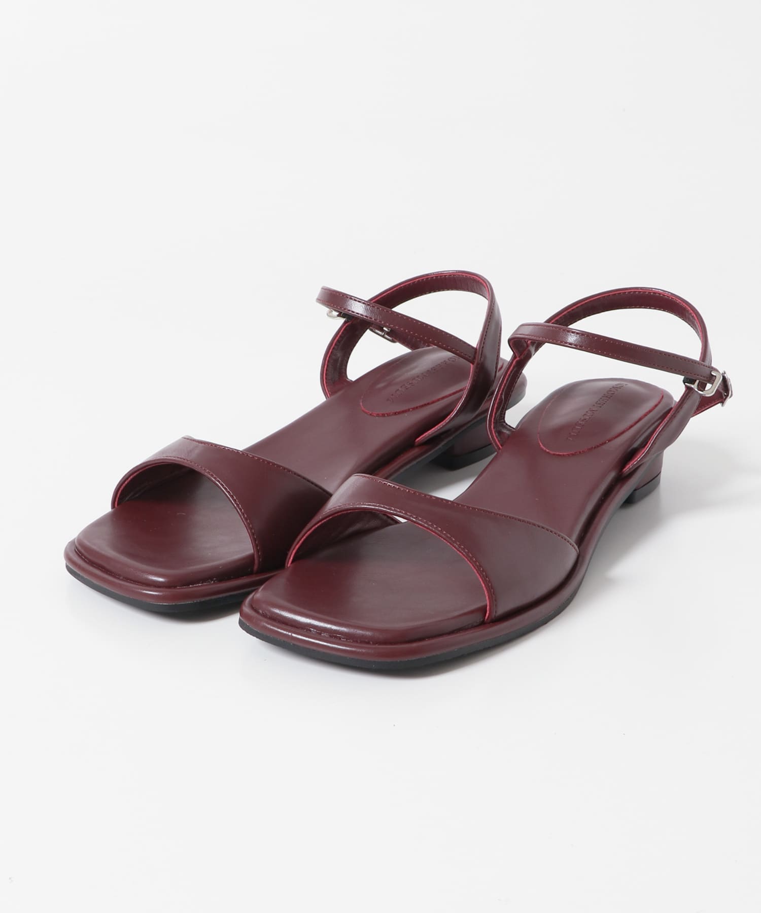 KOMOREBI MUSEUM　SANDAL BURGUNDY 23
