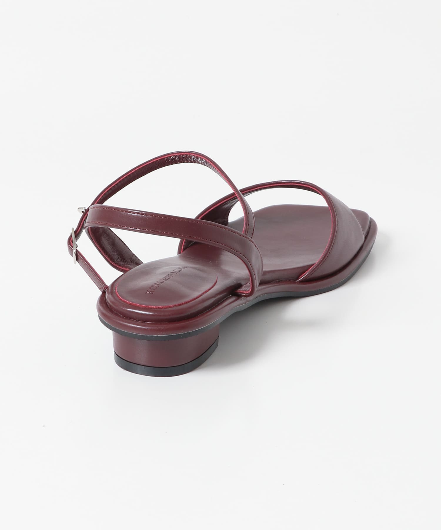 KOMOREBI MUSEUM　SANDAL BURGUNDY 23