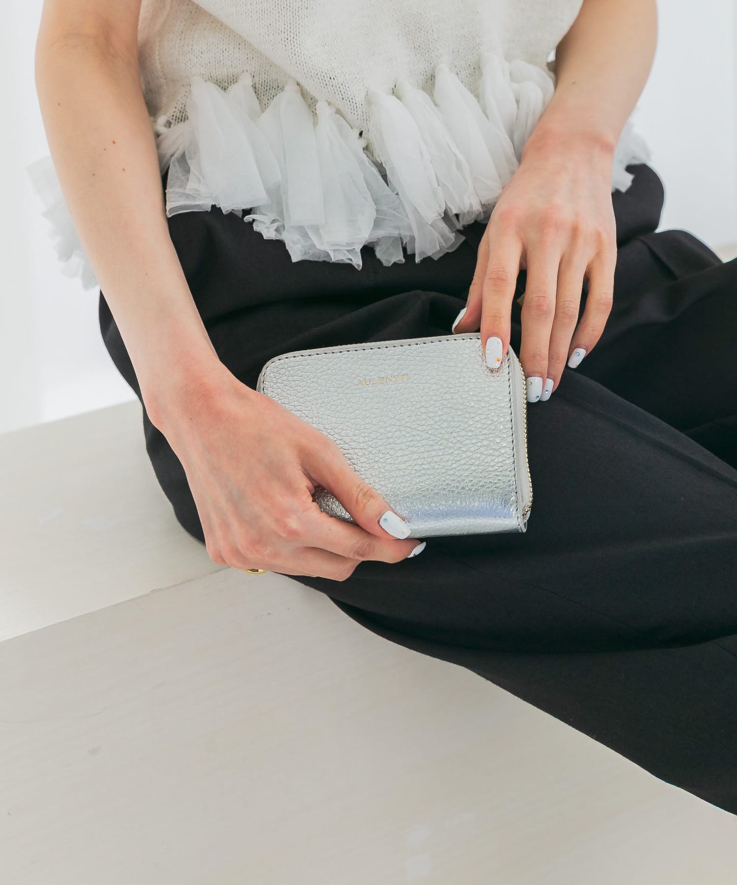 AULENTTI　wallet ARGENTO FREE