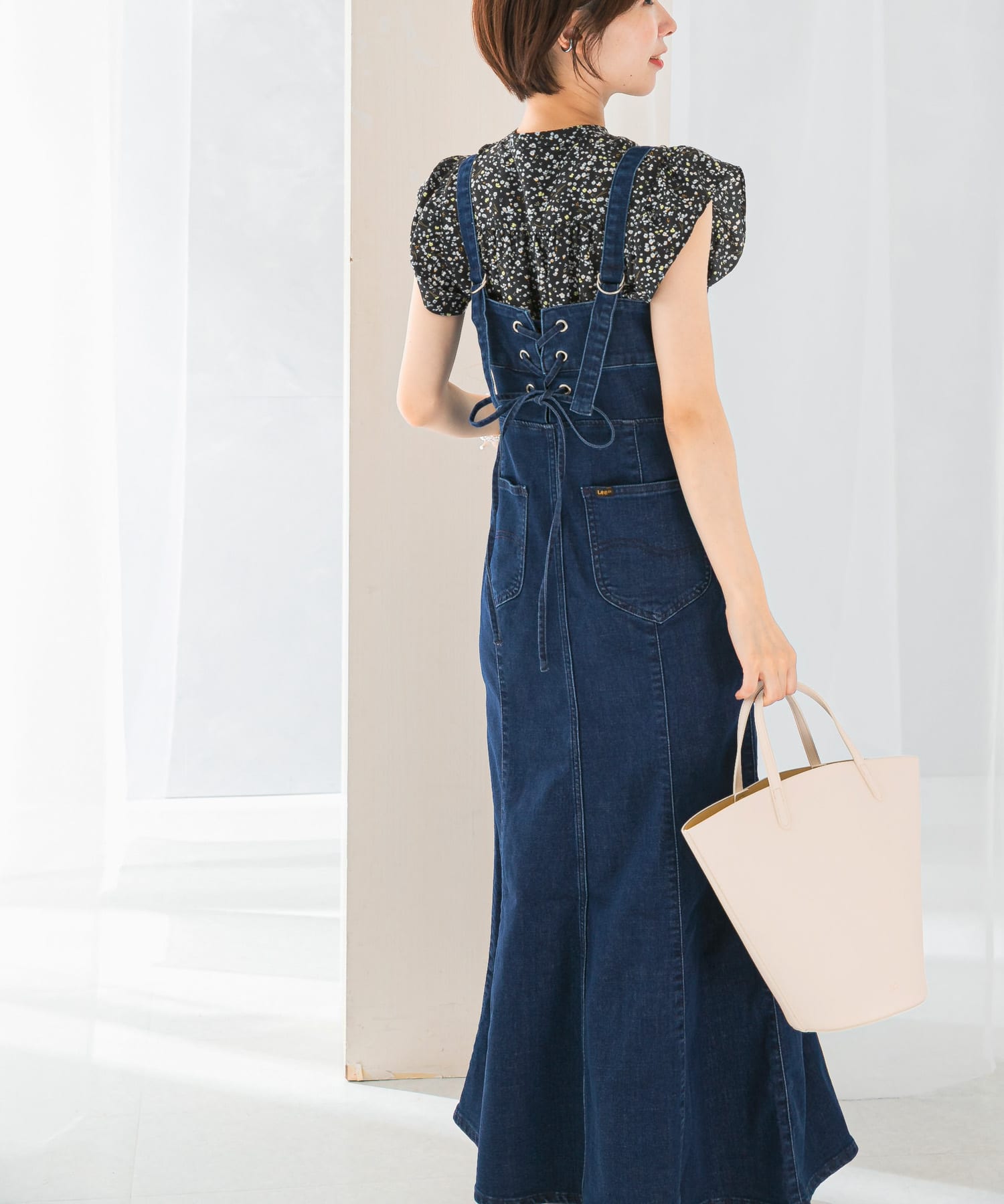 『別注』Lee×ROSSO　CAMISOLE FLARE SKIRT