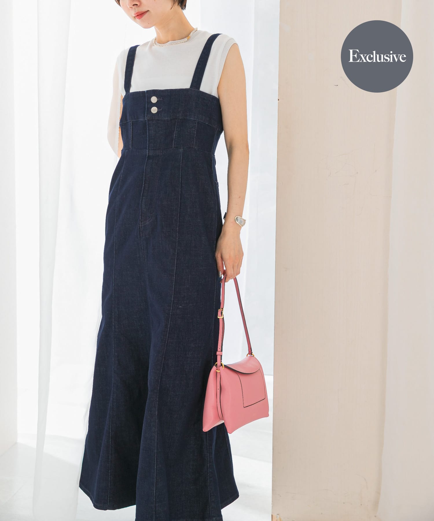 『別注』Lee×ROSSO　CAMISOLE FLARE SKIRT