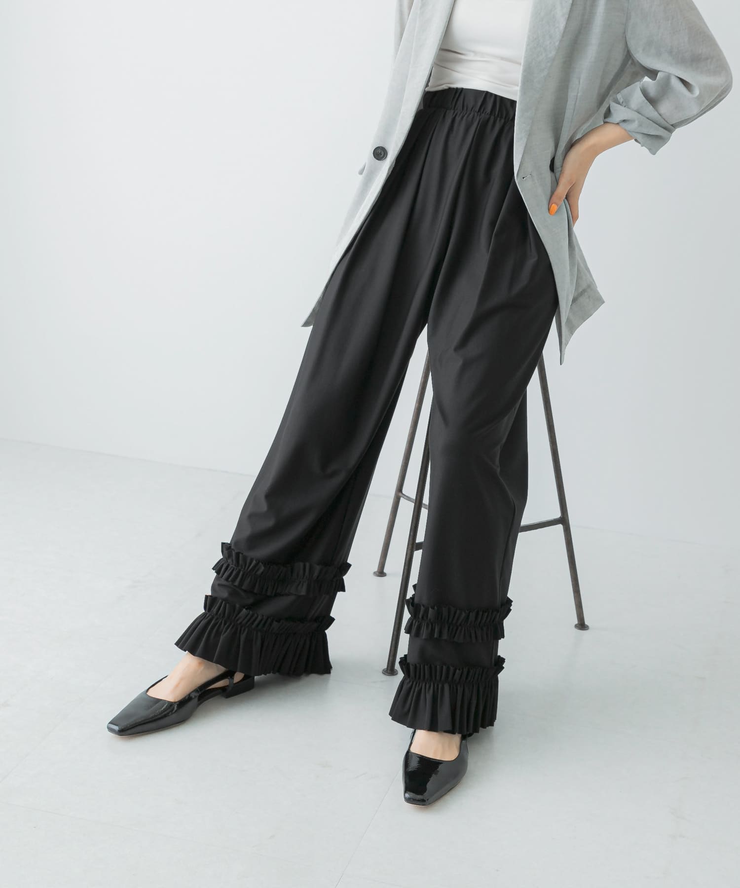 身長：158cm サイズ：FREE