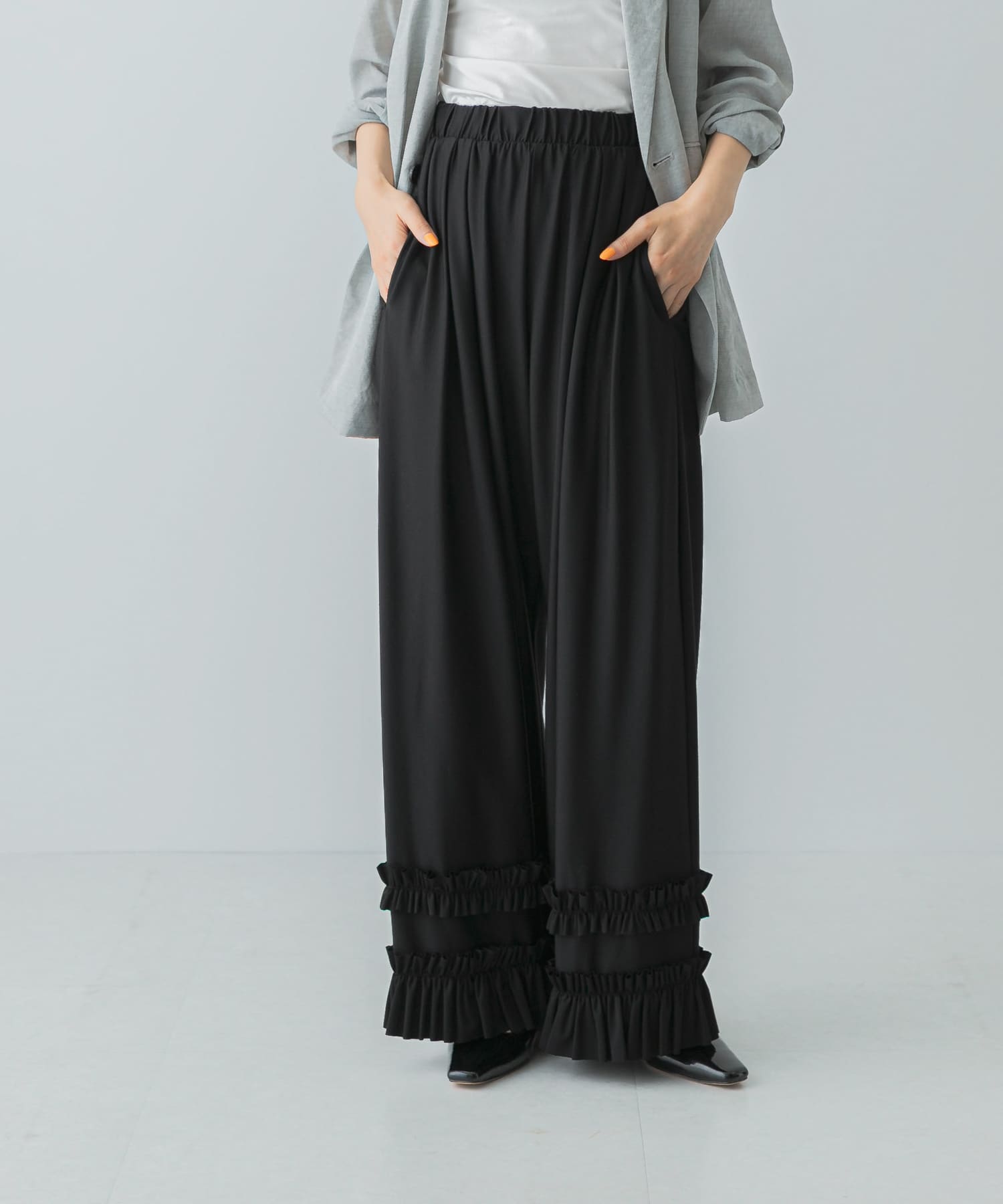 身長：158cm サイズ：FREE