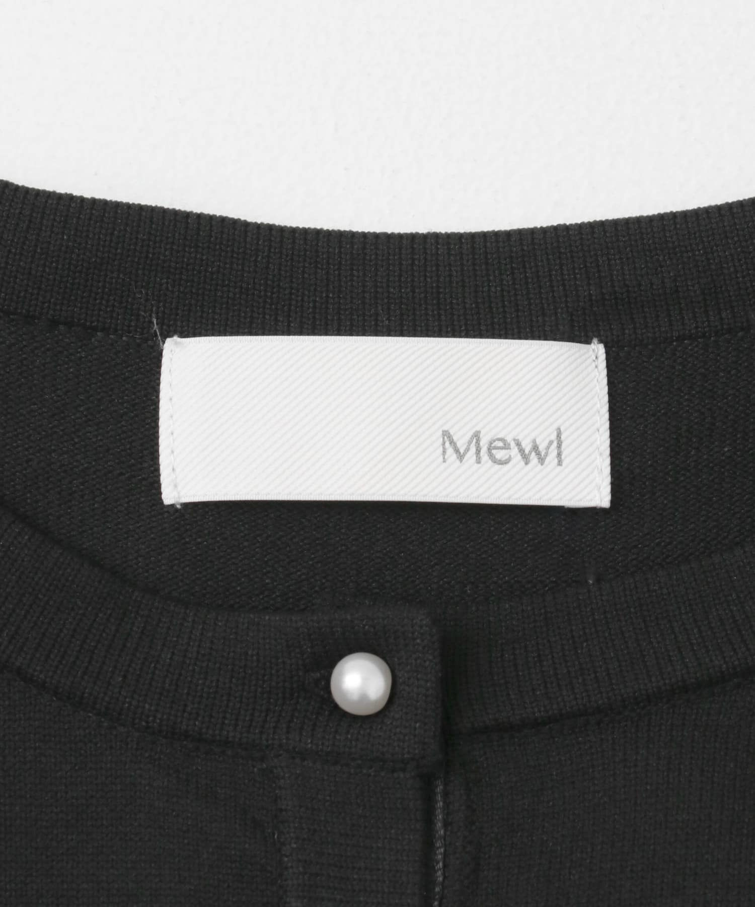 Mewl　ペタルフリルカーディガン BLACK FREE