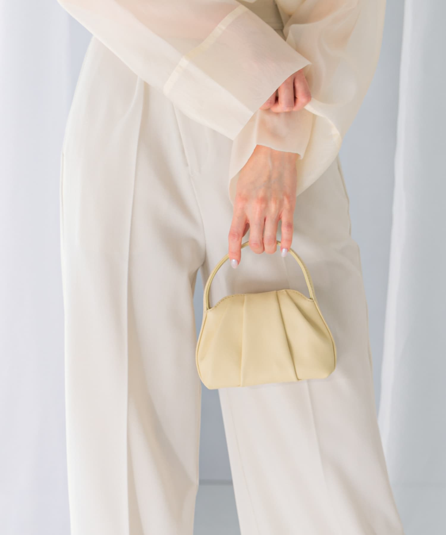 LUMEN　FANTINE PETIT BAG sunlit yel -