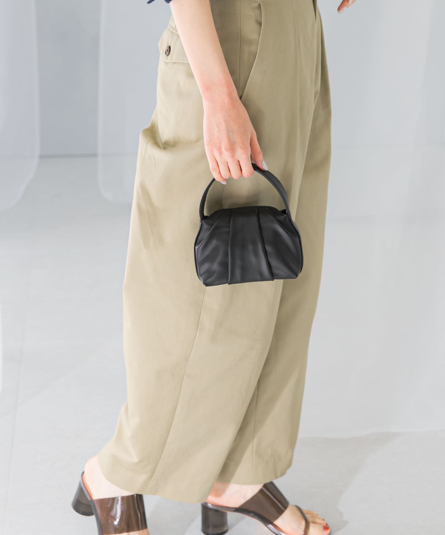 LUMEN　FANTINE PETIT BAG softblack -