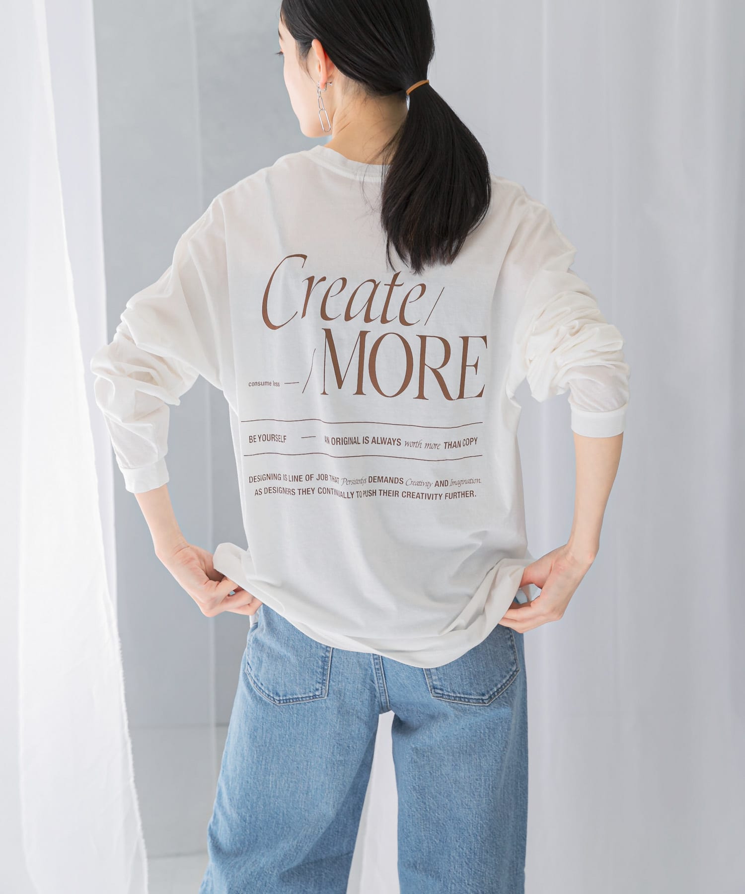 PROTAGONISTA　Create/MORE Long T-shirts