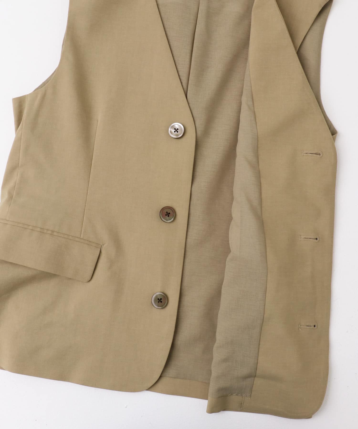 PROTAGONISTA　Vest BEIGE FREE