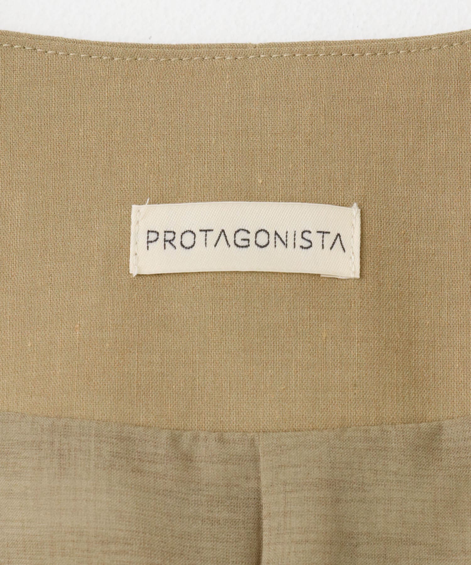 PROTAGONISTA　Vest BEIGE FREE
