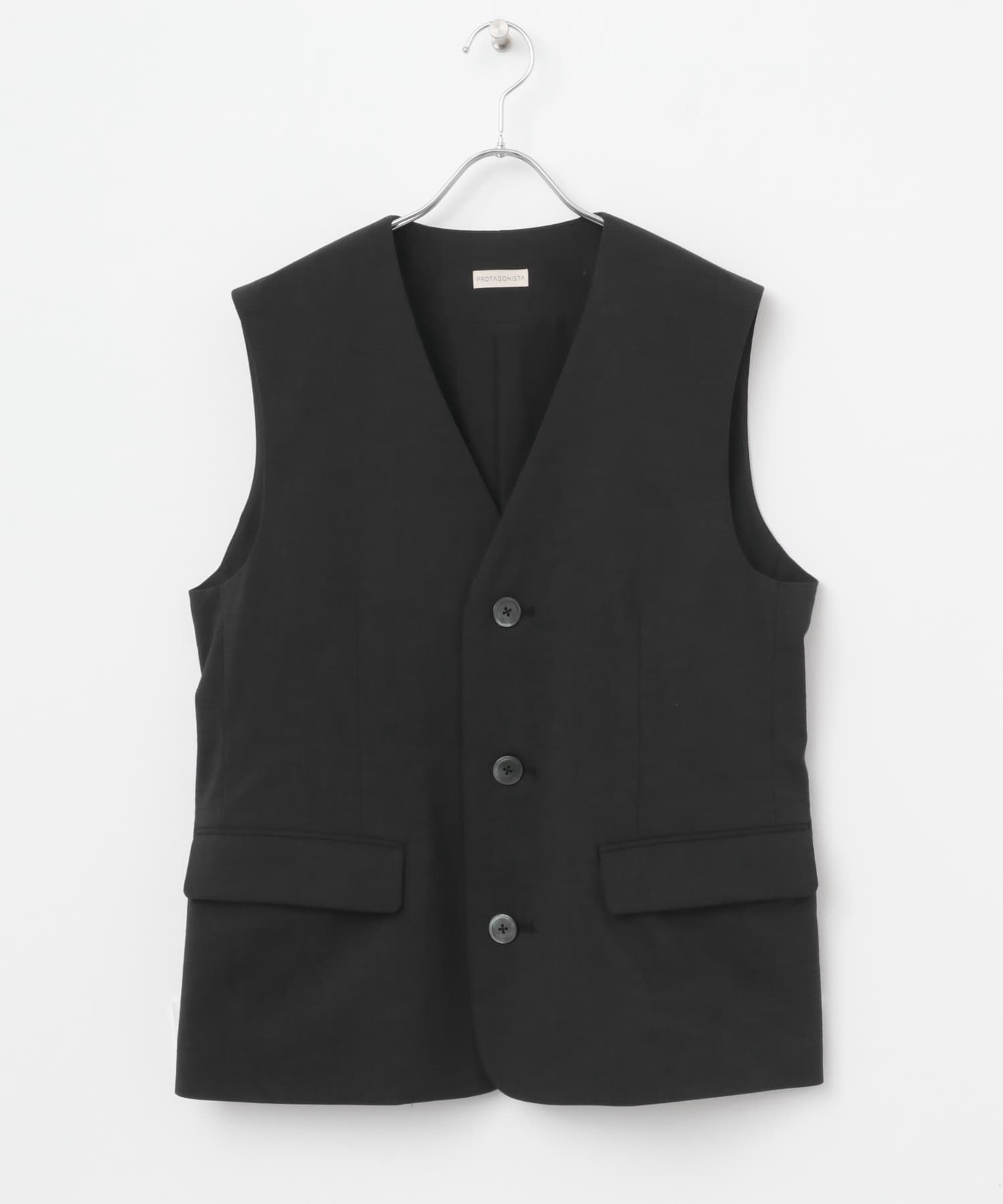 PROTAGONISTA　Vest BLACK FREE