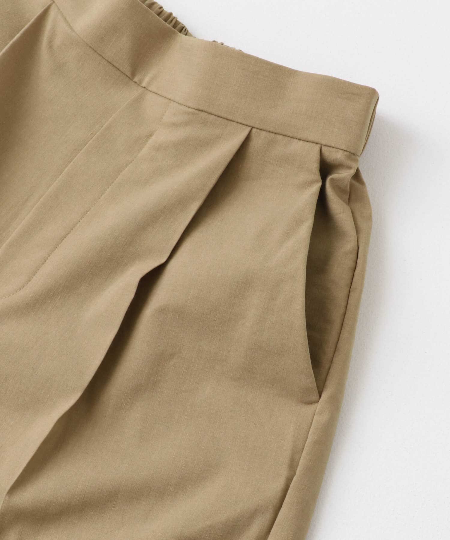 PROTAGONISTA　Linen Pants BEIGE FREE