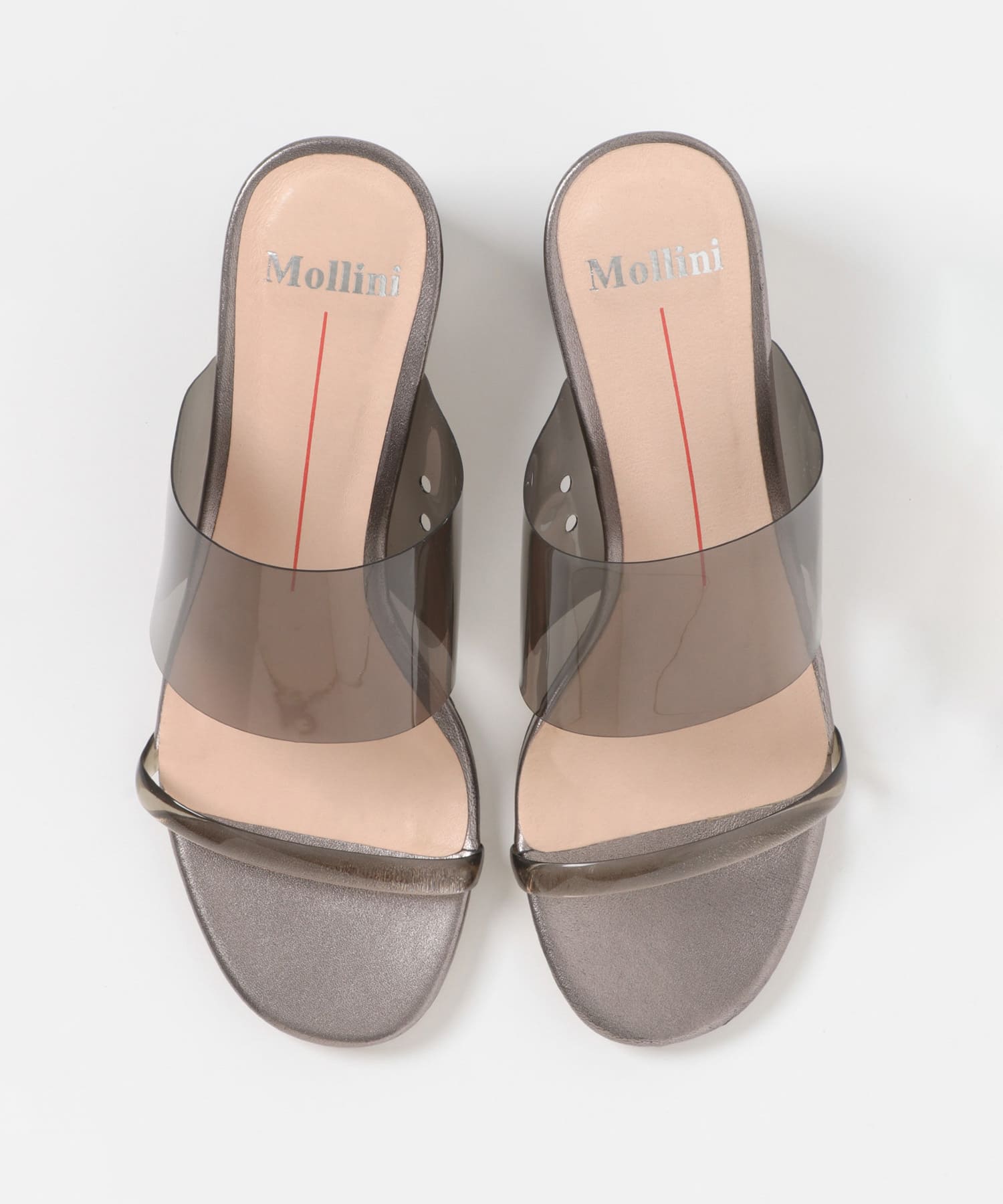 Mollini 　クリアサンダル SMOKE 36