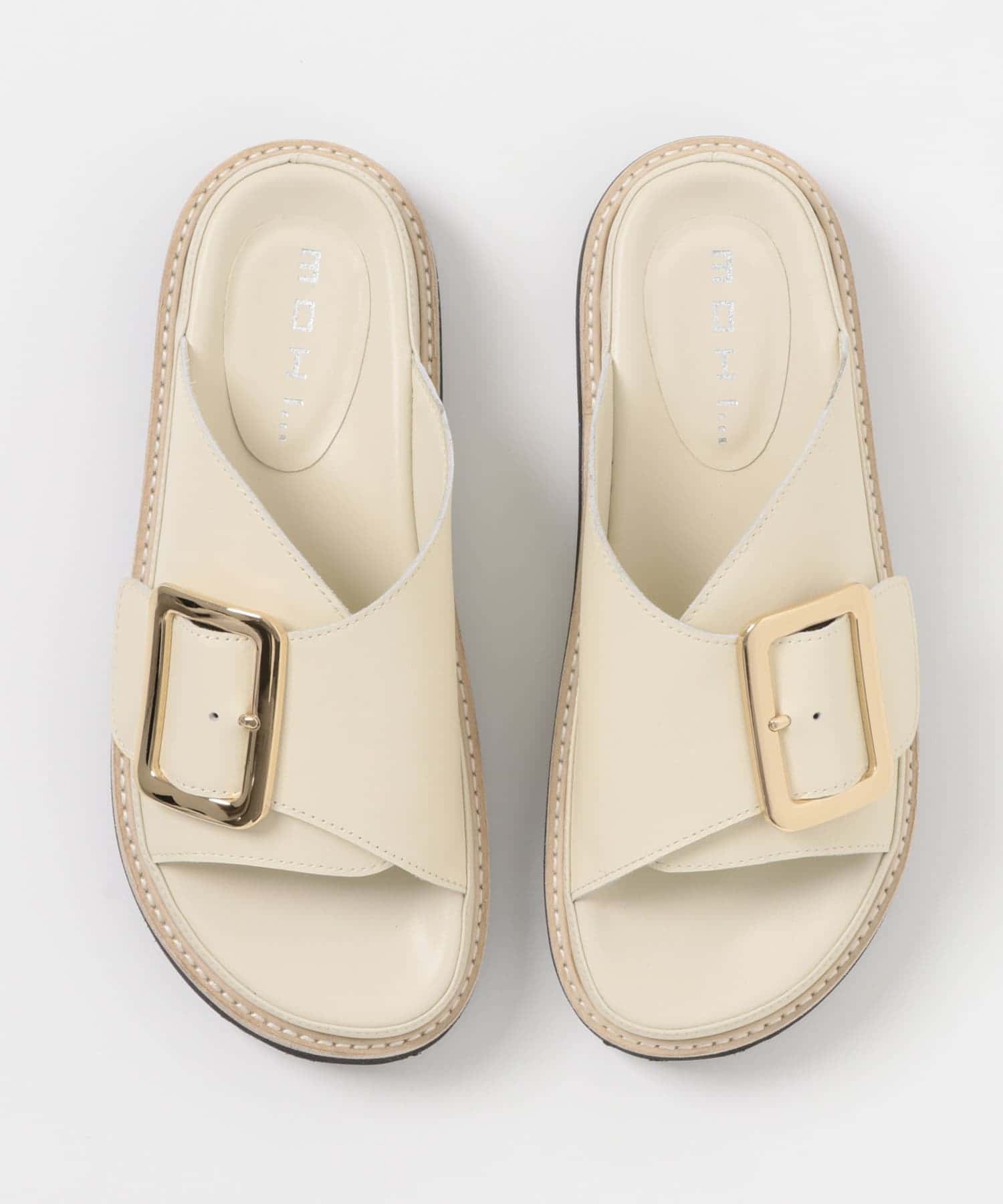 ワイドベルトサンダル OFFWHITE 37