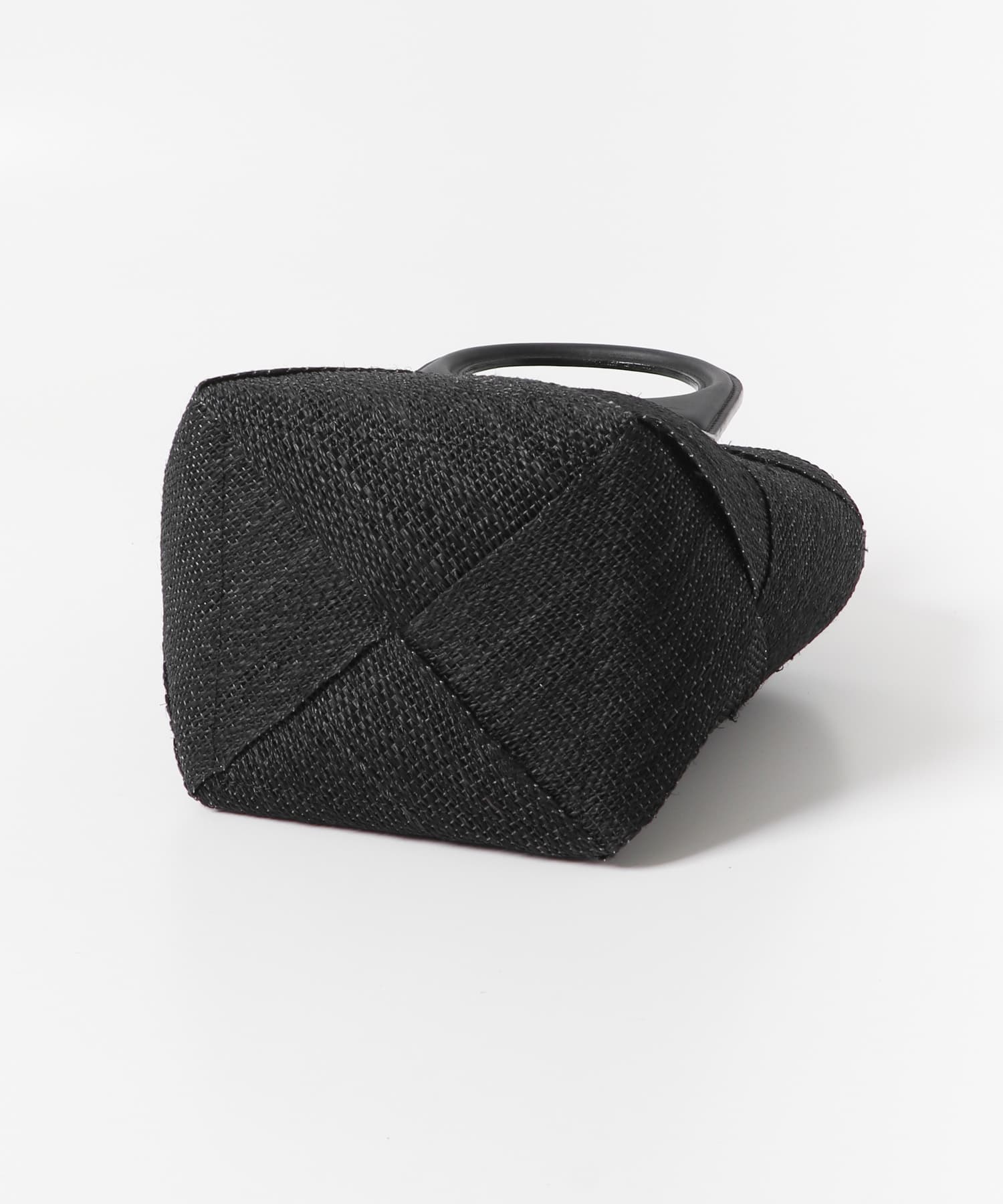 VIOLAd’ORO　アバカメッシュミニバッグ BLK BLK -