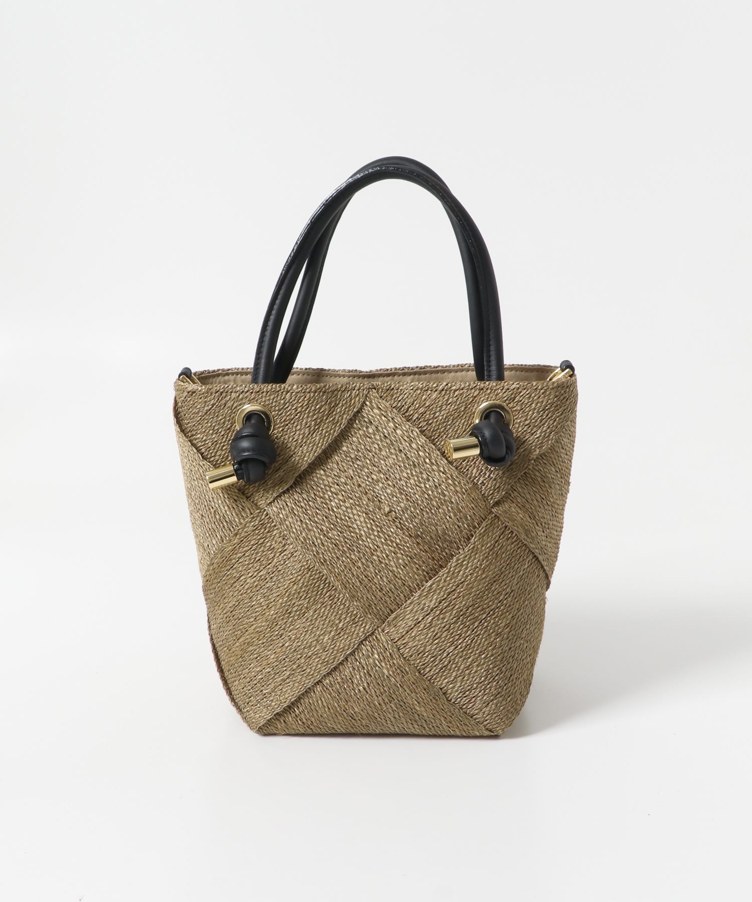 VIOLAd'ORO アバカメッシュ2WAYバッグ(- WASH BROWN): バッグ｜URBAN