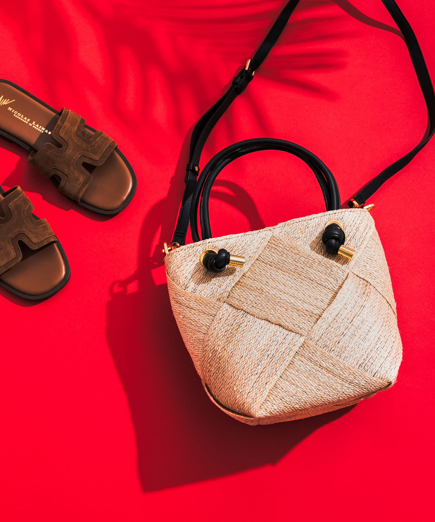 VIOLAd'ORO アバカメッシュ2WAYバッグ(- NATU BLK): バッグ｜URBAN