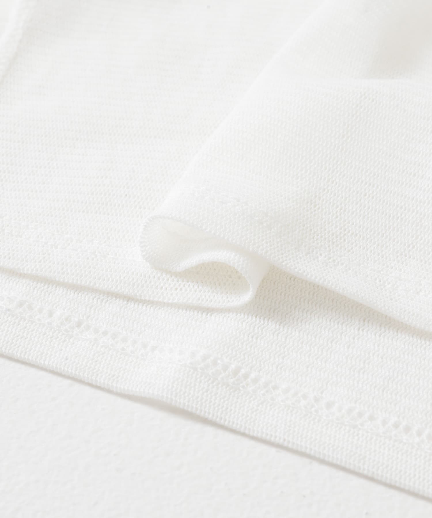YENN　COTTON TULLE T-SHIRTS WHITE FREE