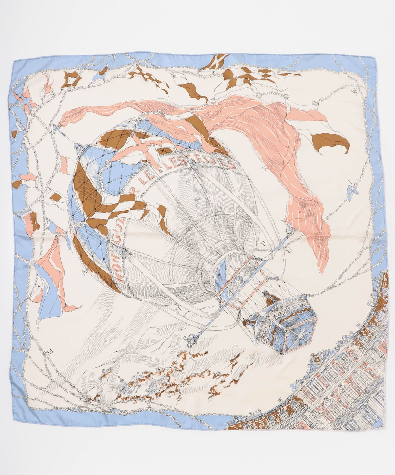 manipuri　88モンゴルフィエバルーン light blue FREE