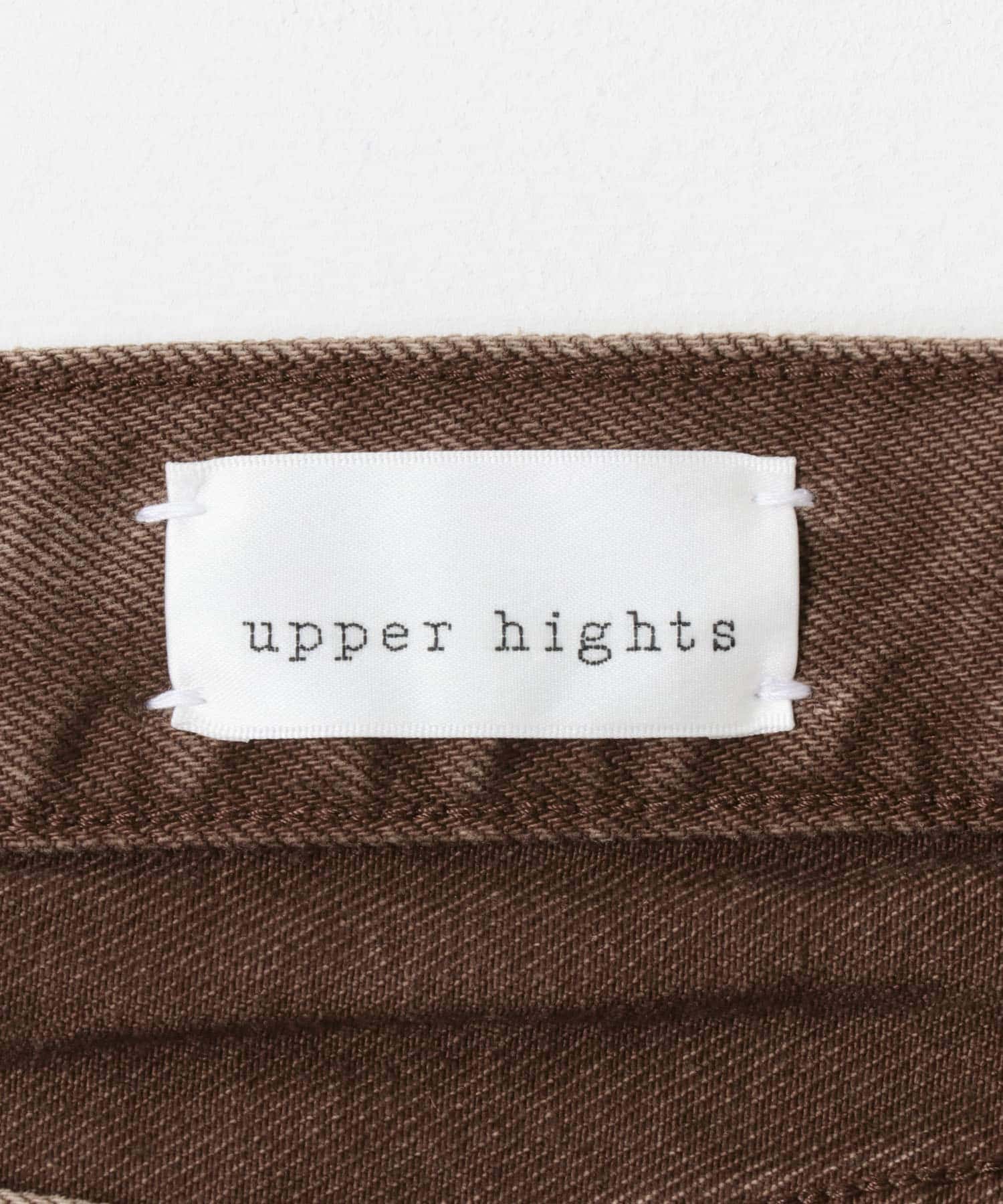upper hights　THE NIECE MID-RISE CHOCOLATE 22