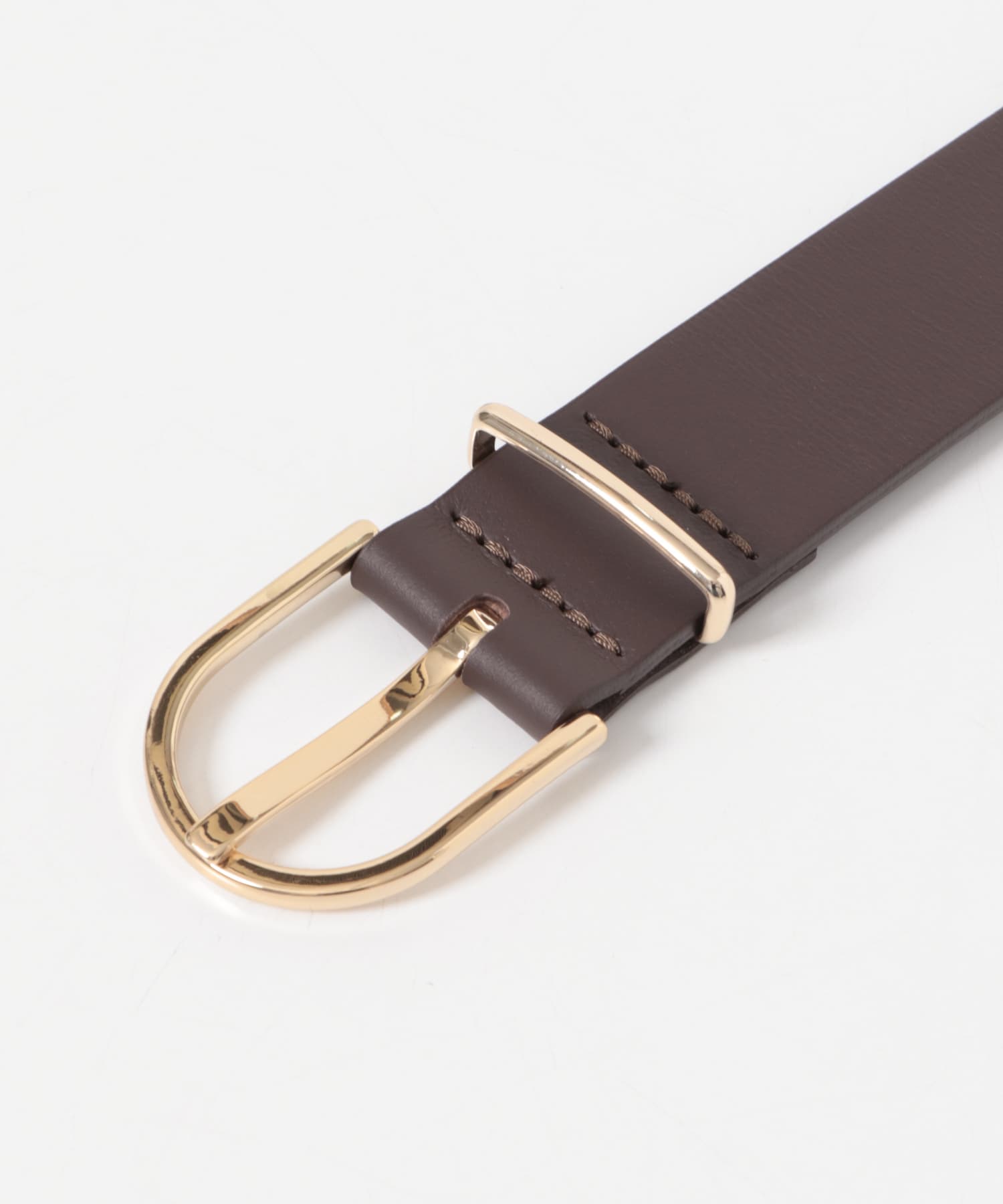 LEFIJE　Tresor BELT DkBrown 80