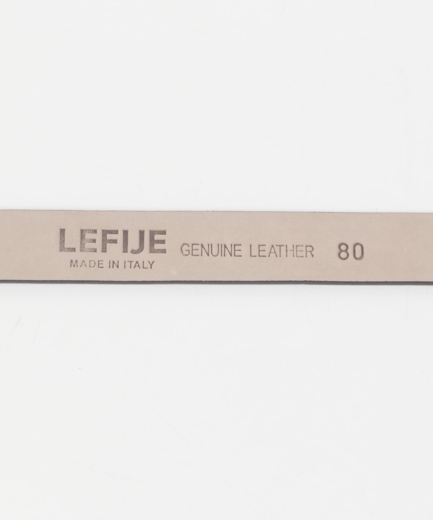 LEFIJE　Matisse BELT Black 80