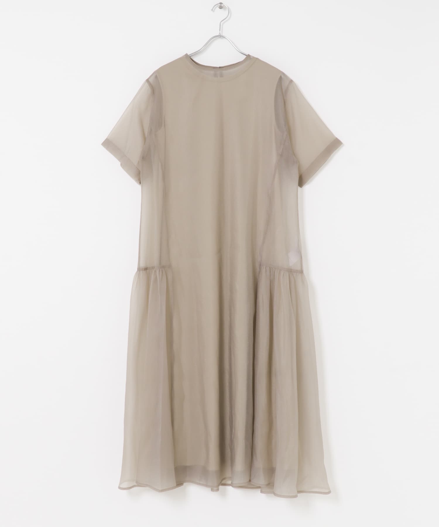 ELENDEEK　SHEER LAYERED CUT ONE-PIECE