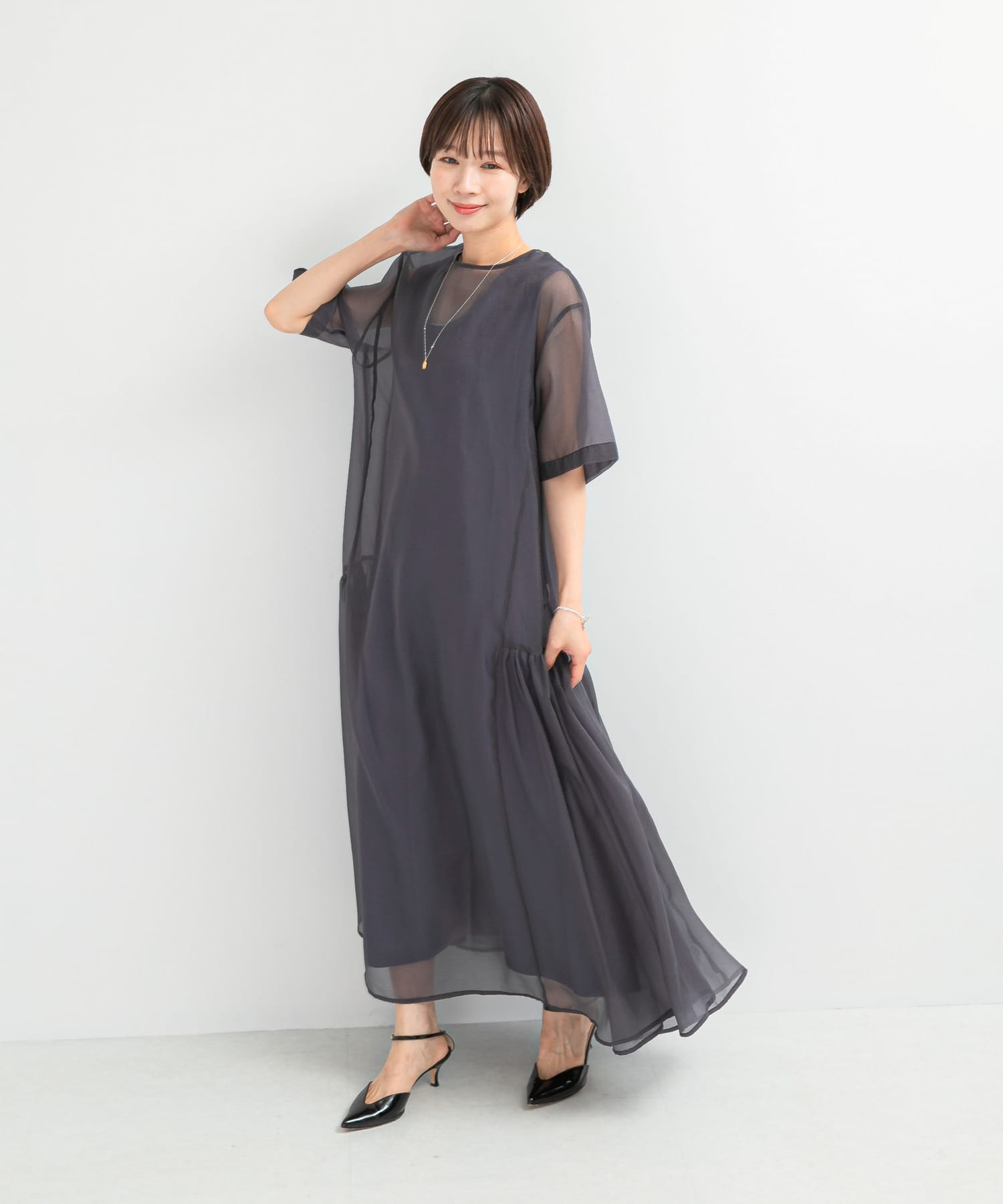 身長：158cm サイズ：1
