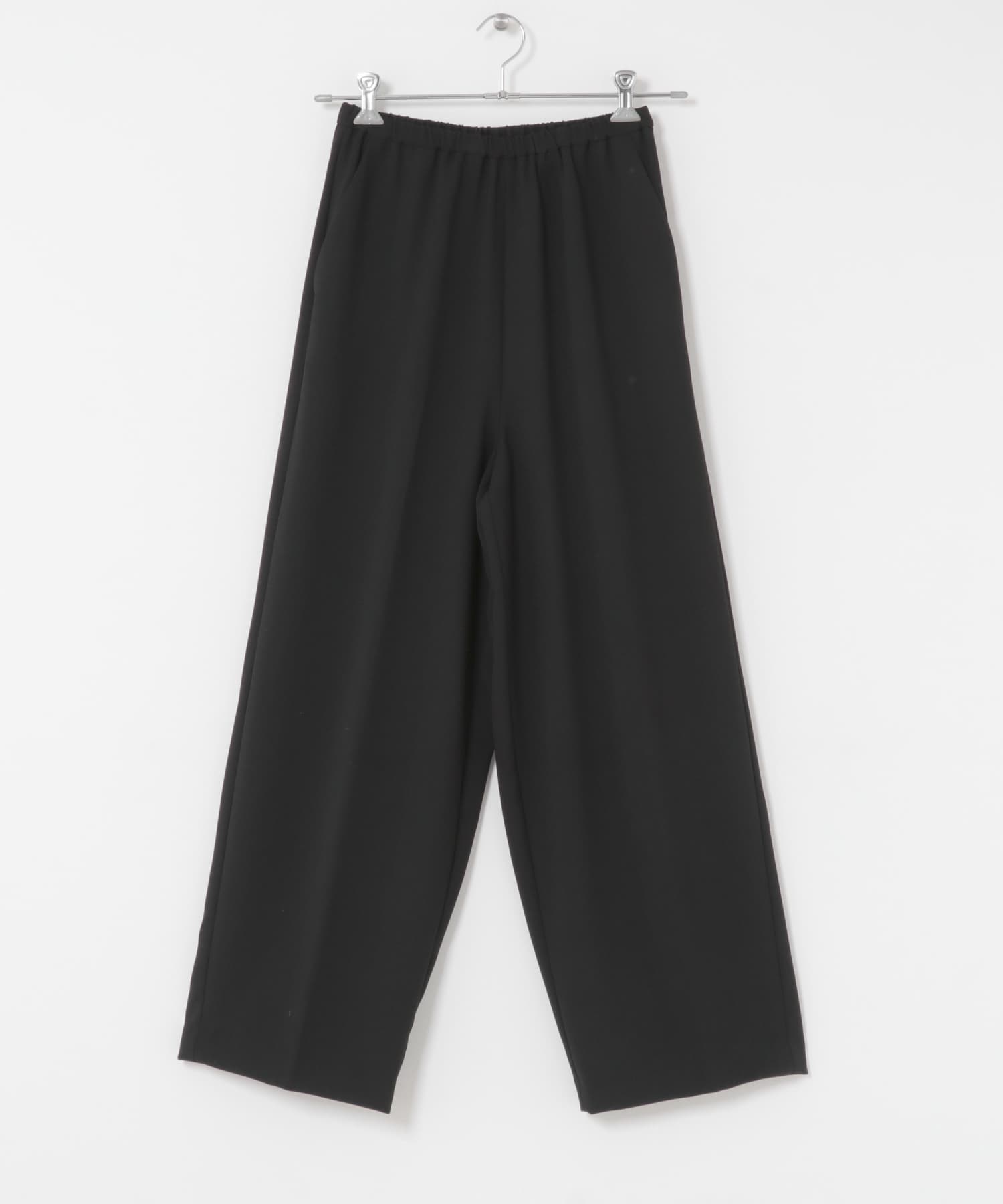 ELENDEEK　GEORGETTE RELAX PANTS BLK 1