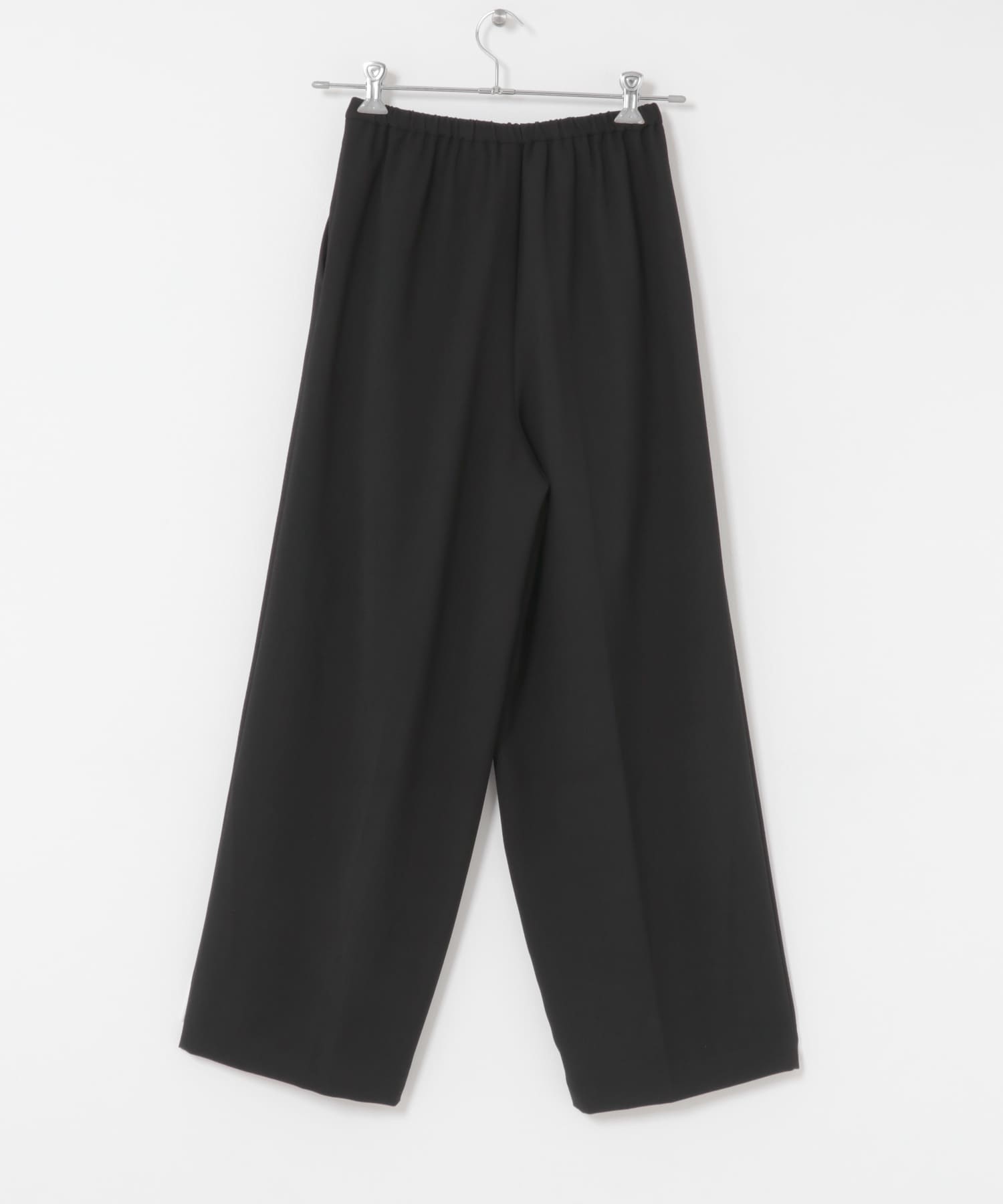 ELENDEEK　GEORGETTE RELAX PANTS BLK 1