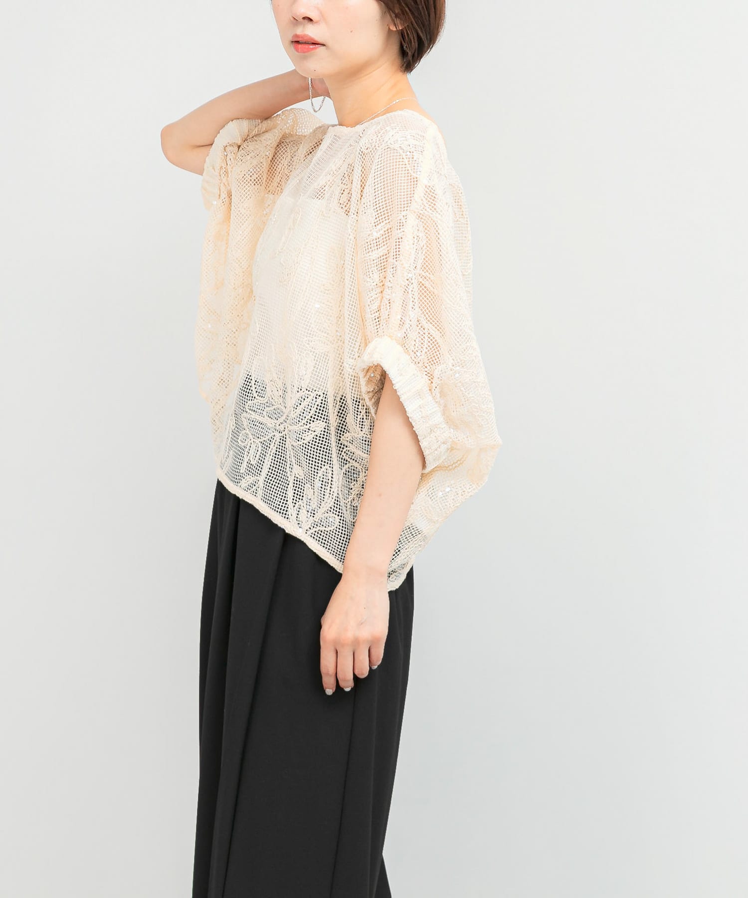 身長：158cm サイズ：FREE