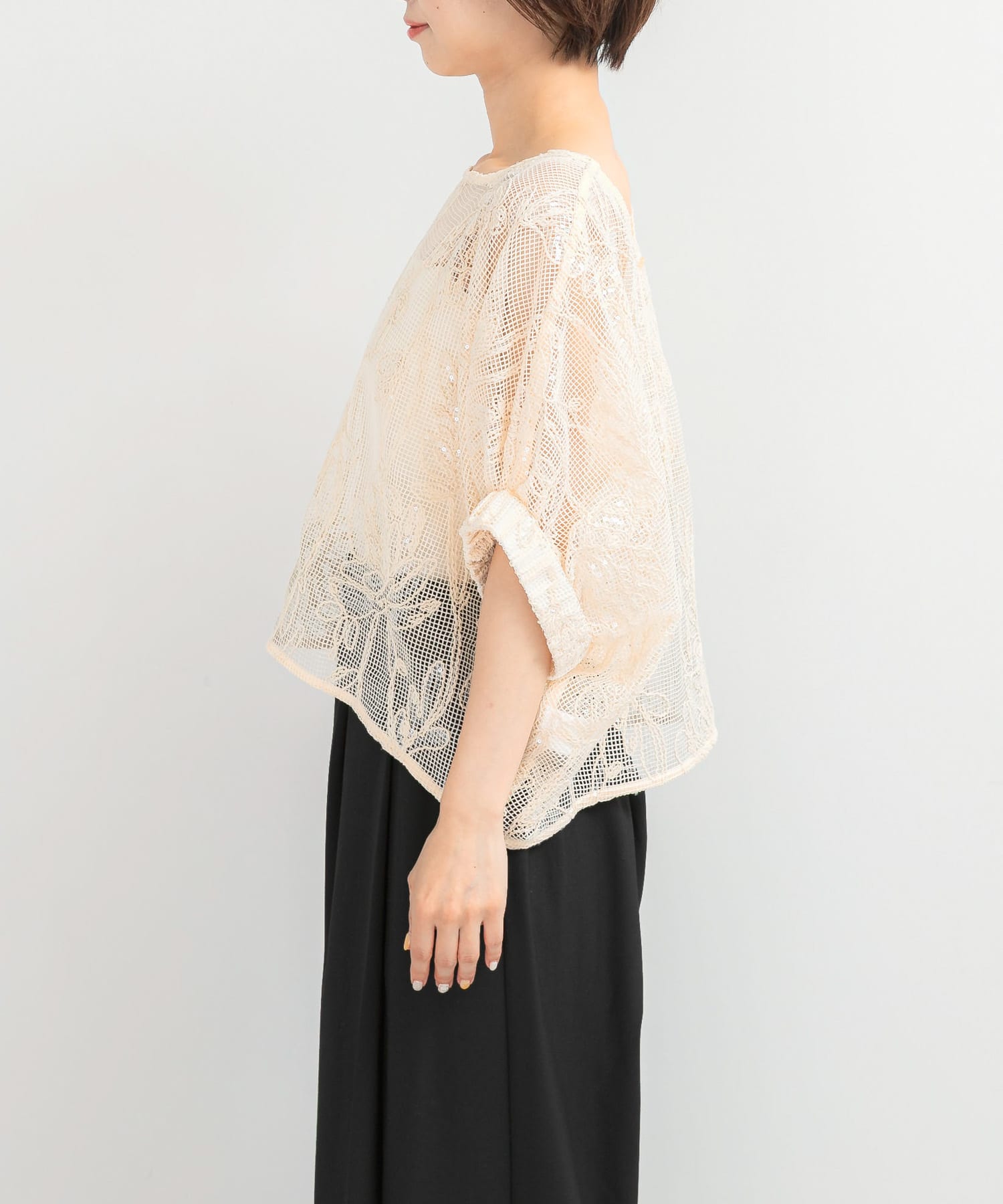 身長：158cm サイズ：FREE