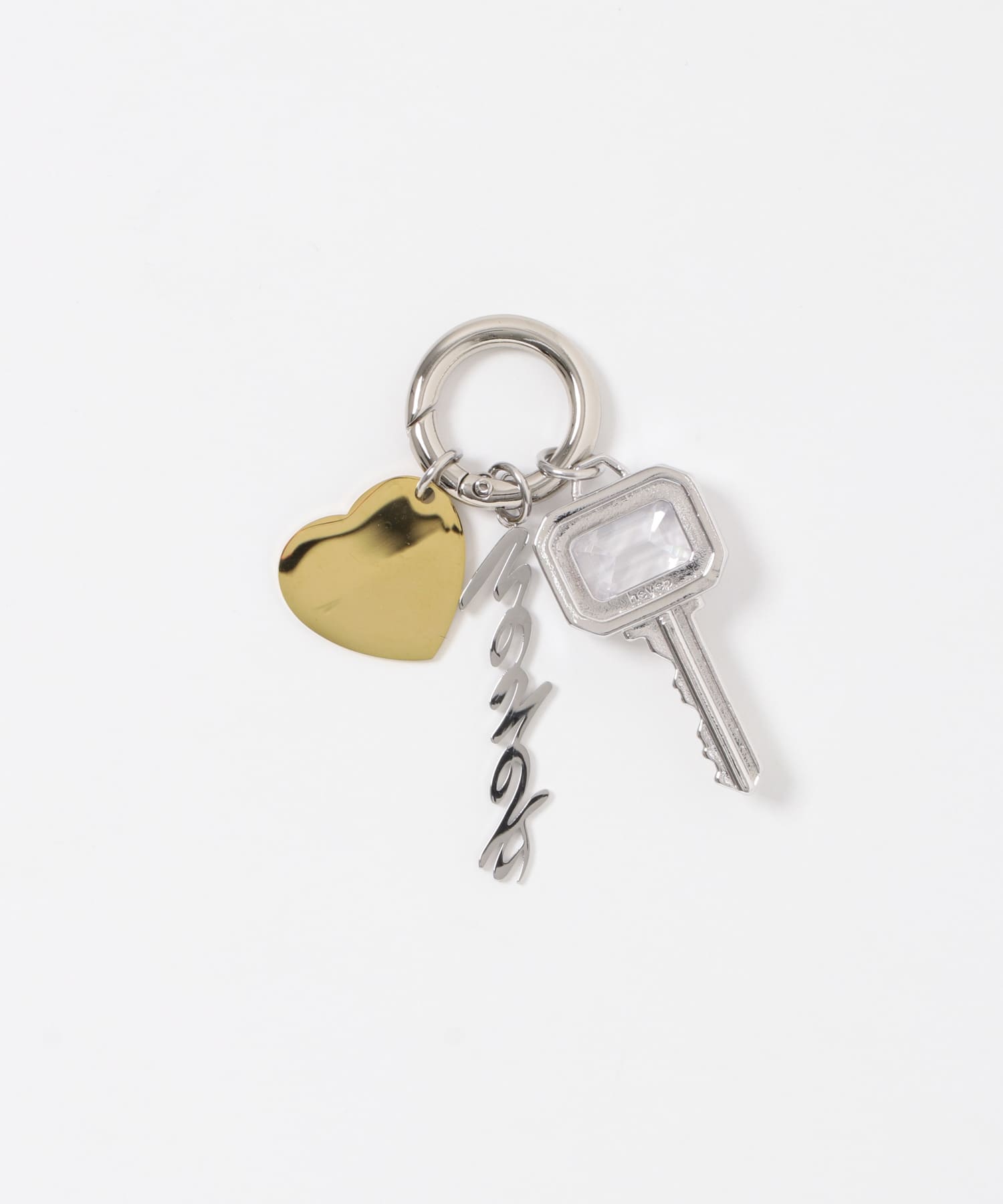 heyep　Square Zir Key Chain MULTI -