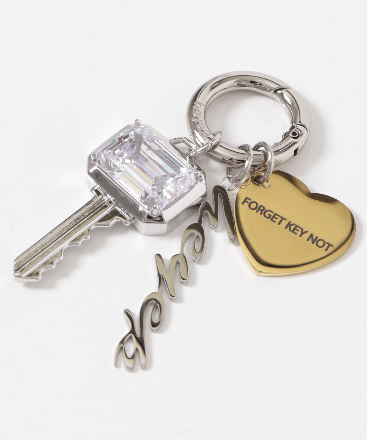 heyep　Square Zir Key Chain MULTI -