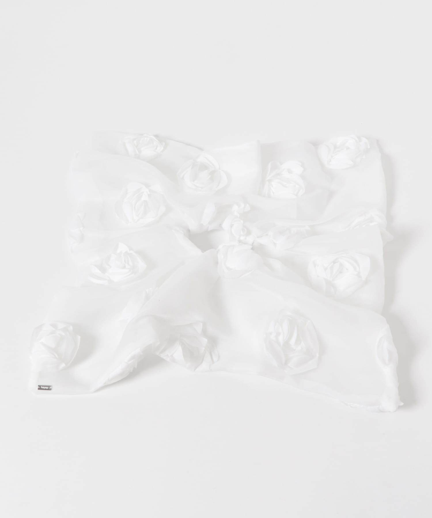 heyep　Bloom Scrunchie Large WHITE -