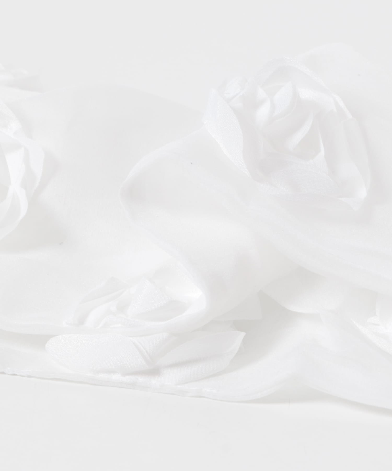 heyep　Bloom Scrunchie Large WHITE -