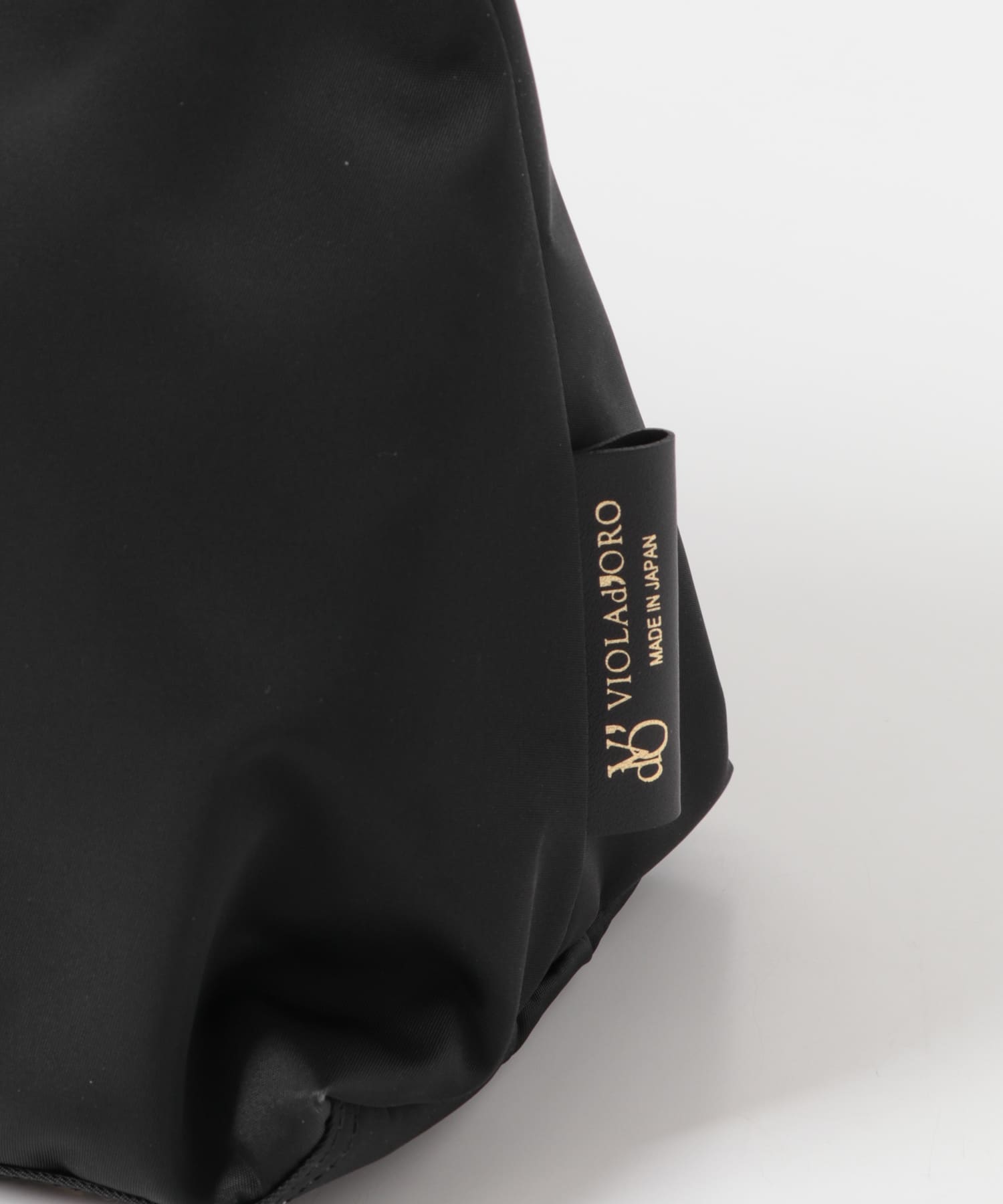 VIOLAd’ORO　BIANCA スクエアバッグ black -