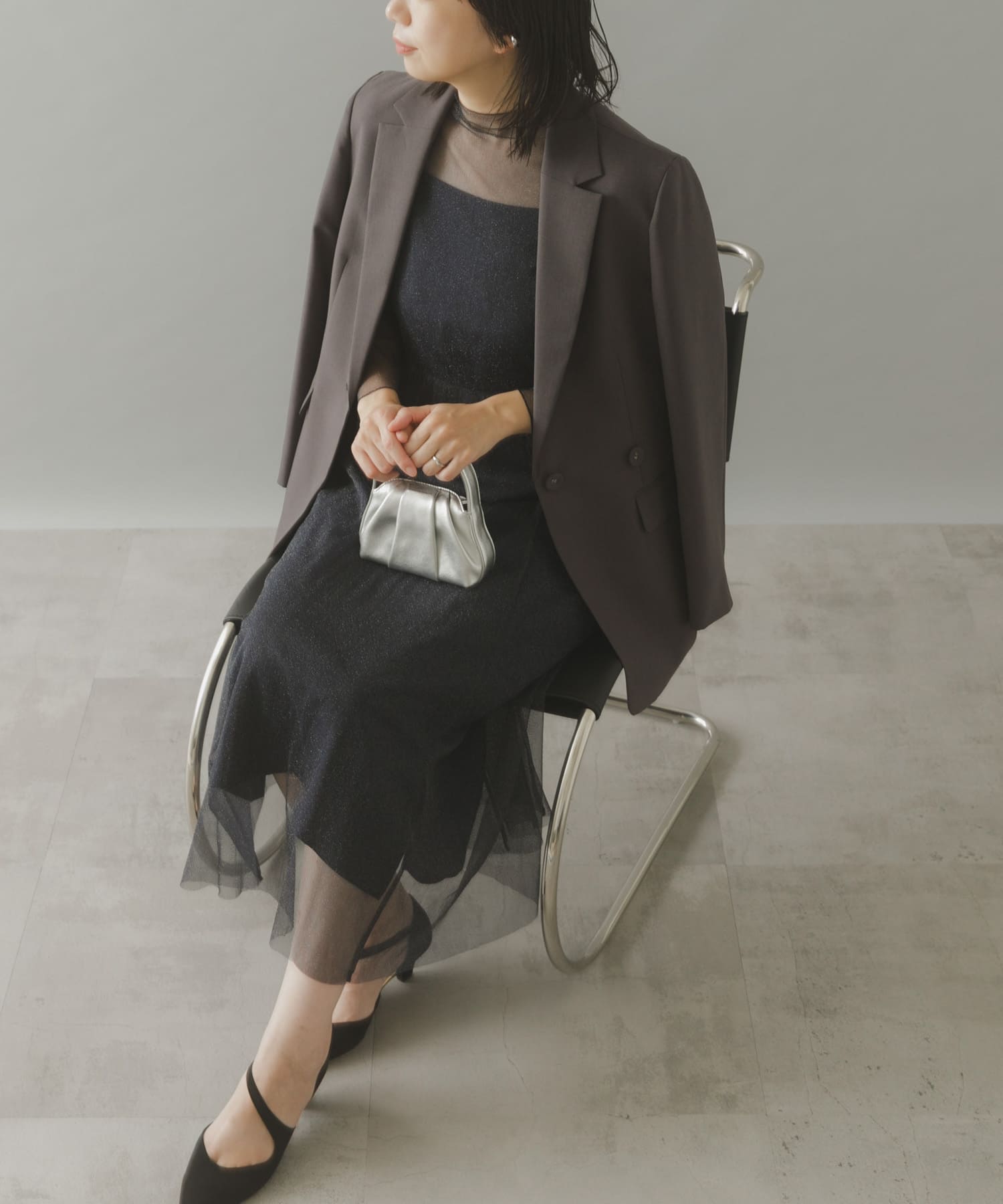 kaene　ラメチュールメローワンピース